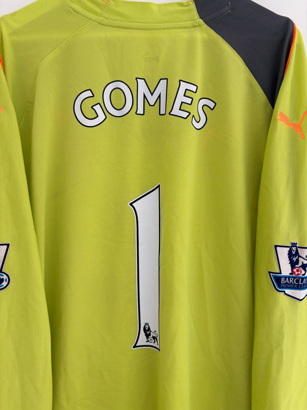 Tottenham 2010/11 Goalkeeper Shirt - Gomes 1 - XL