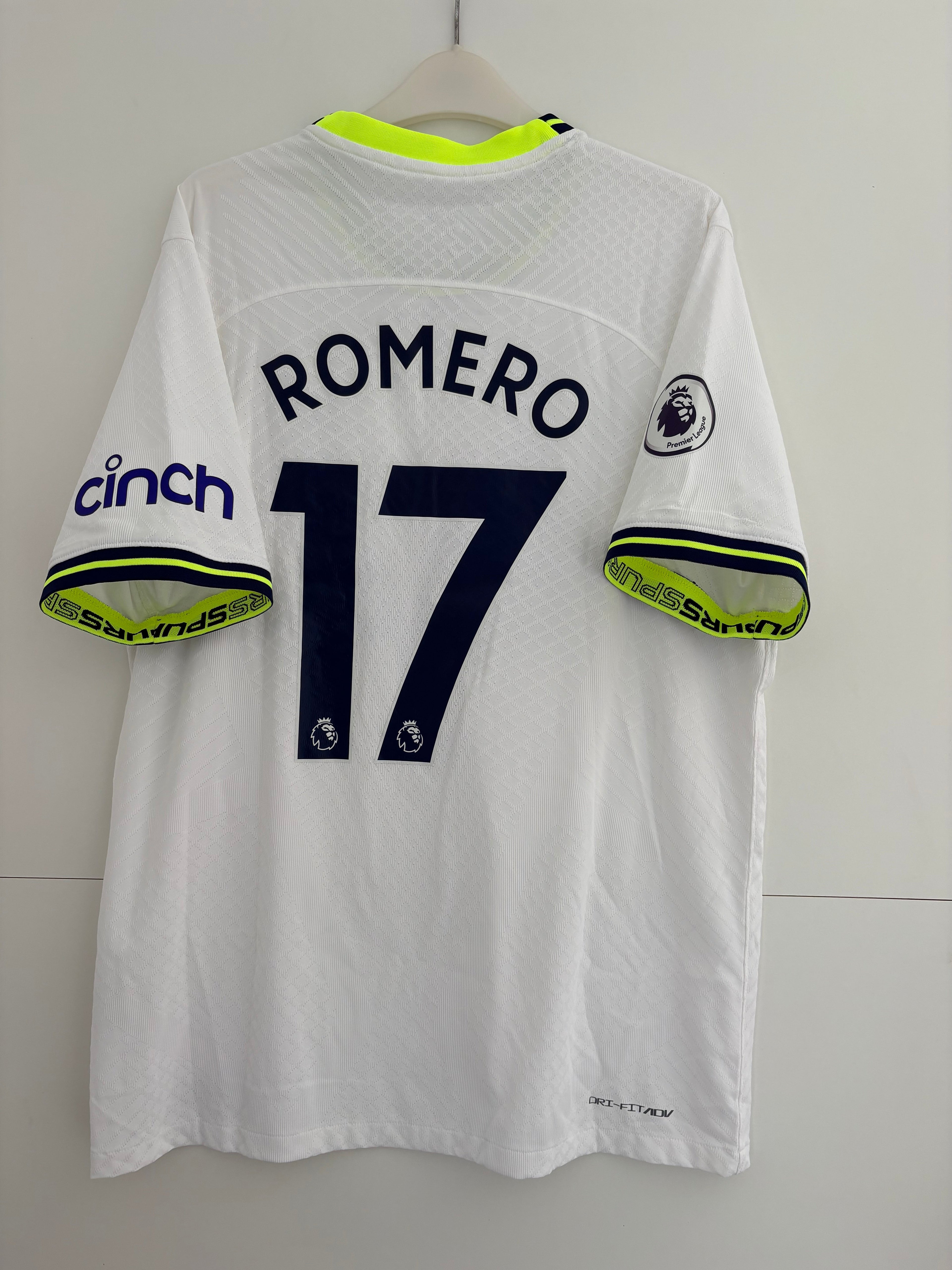 Tottenham 2022/23 Home Shirt - Romero 17 - Dri-FIT ADV - Large