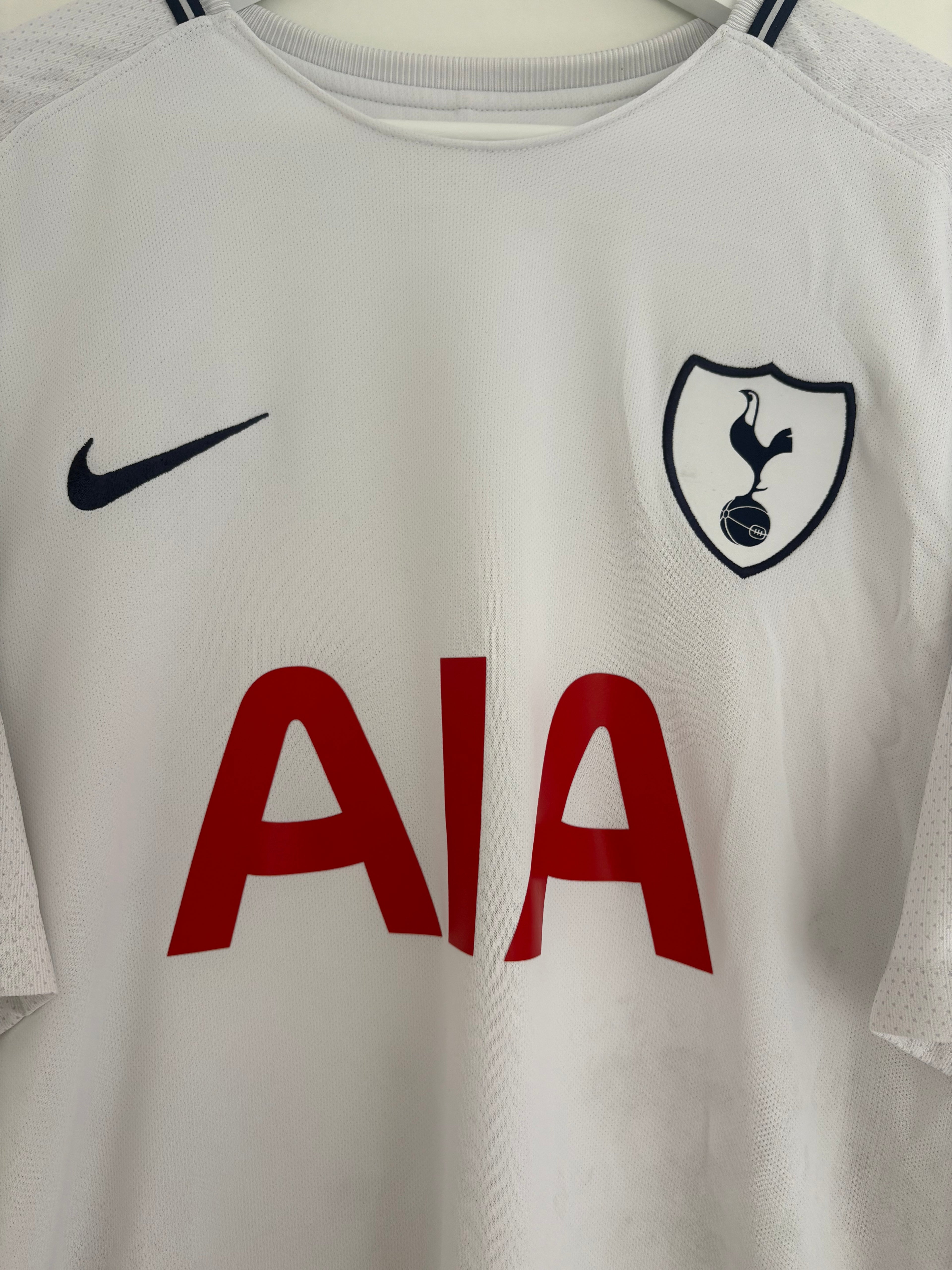 Tottenham 2017/18 Home Shirt - Dembélé 19 - XL