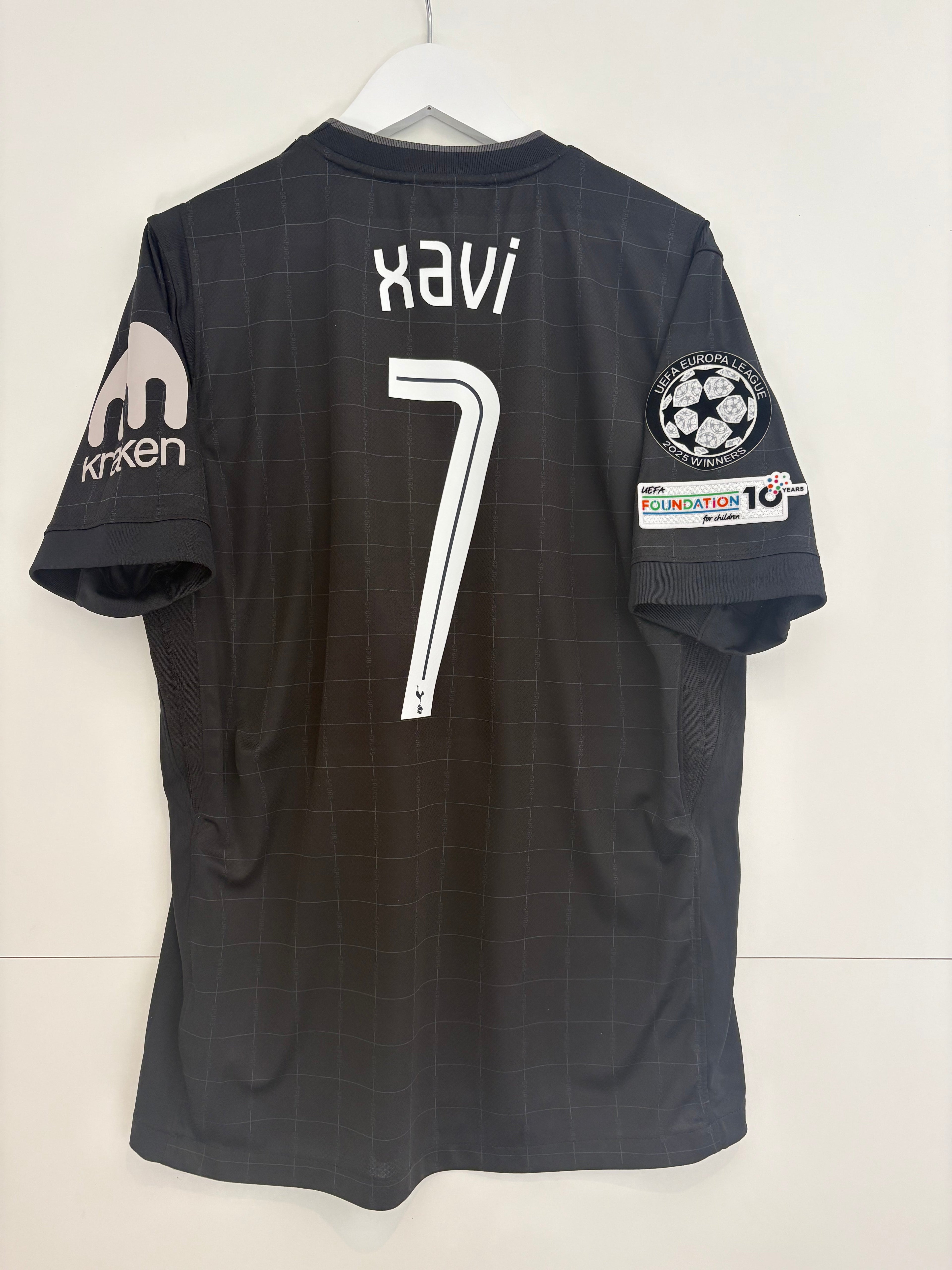 Tottenham 2025/26 Away Shirt - Xavi 7 - Medium