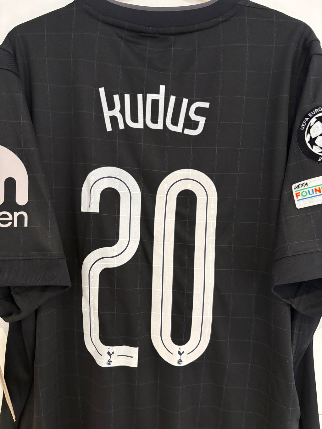 Tottenham 2025/26 Away Shirt - Kudus 20 - XL