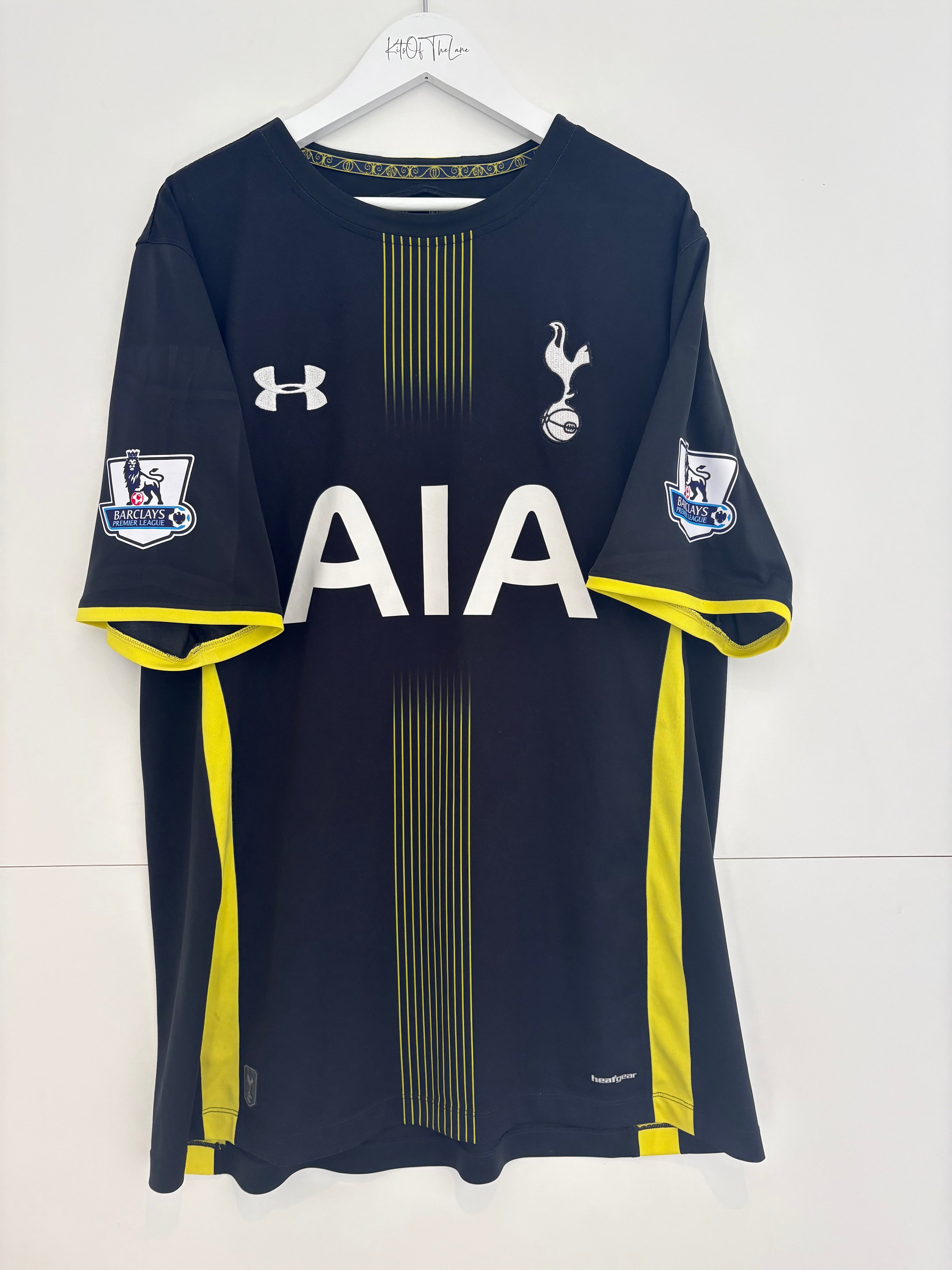 Tottenham 2014/15 Away Shirt - Vertonghen 5 - Extra Large