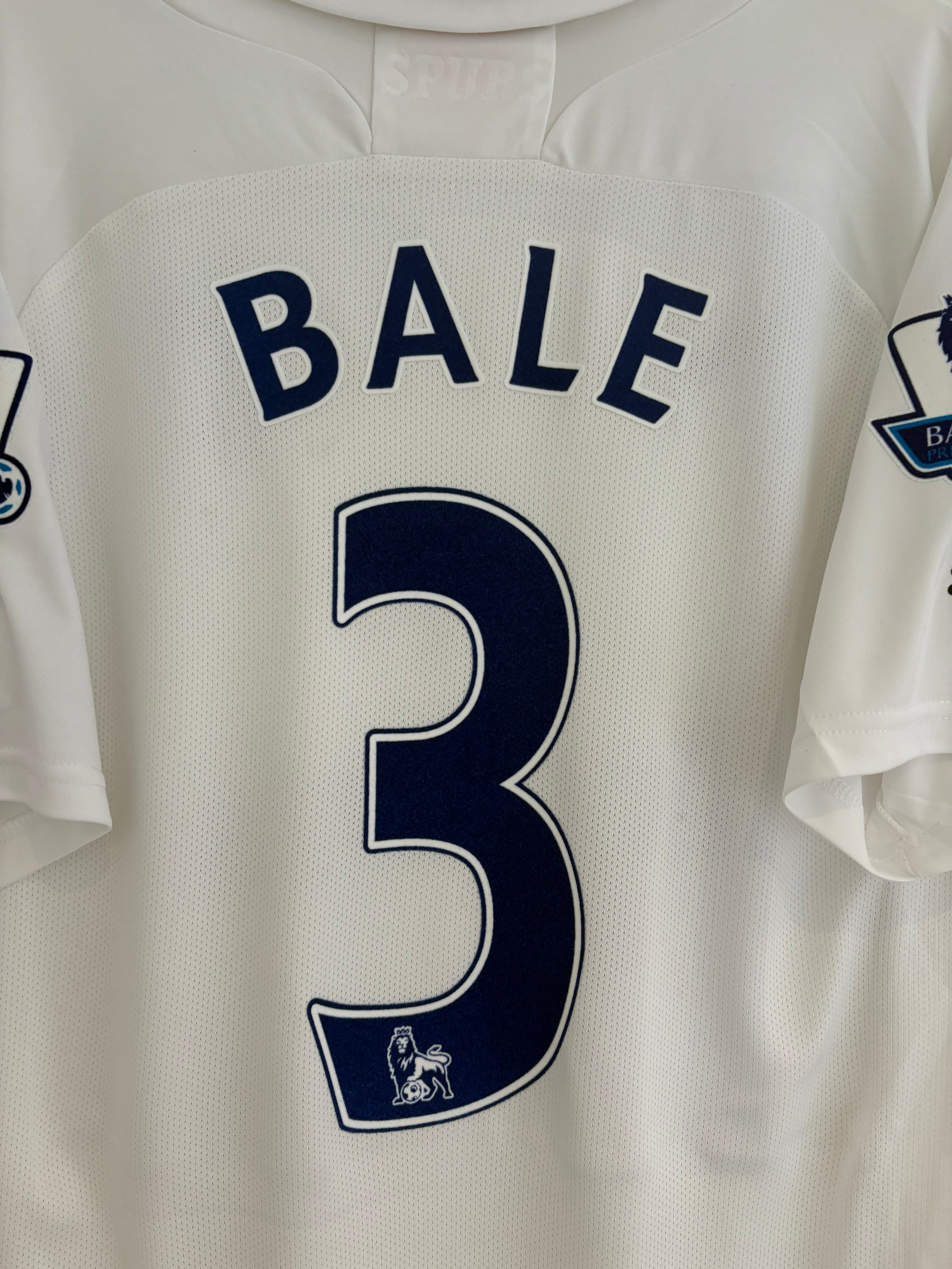 Tottenham 2011/12 Home Shirt - Bale 3 - Large