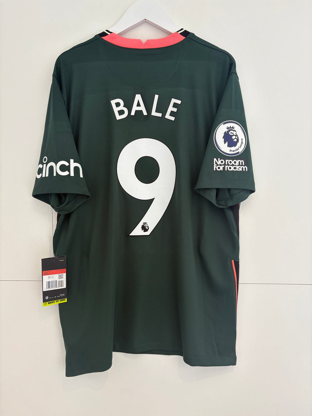 Tottenham 2020/21 Away Shirt - Bale 9 - Large