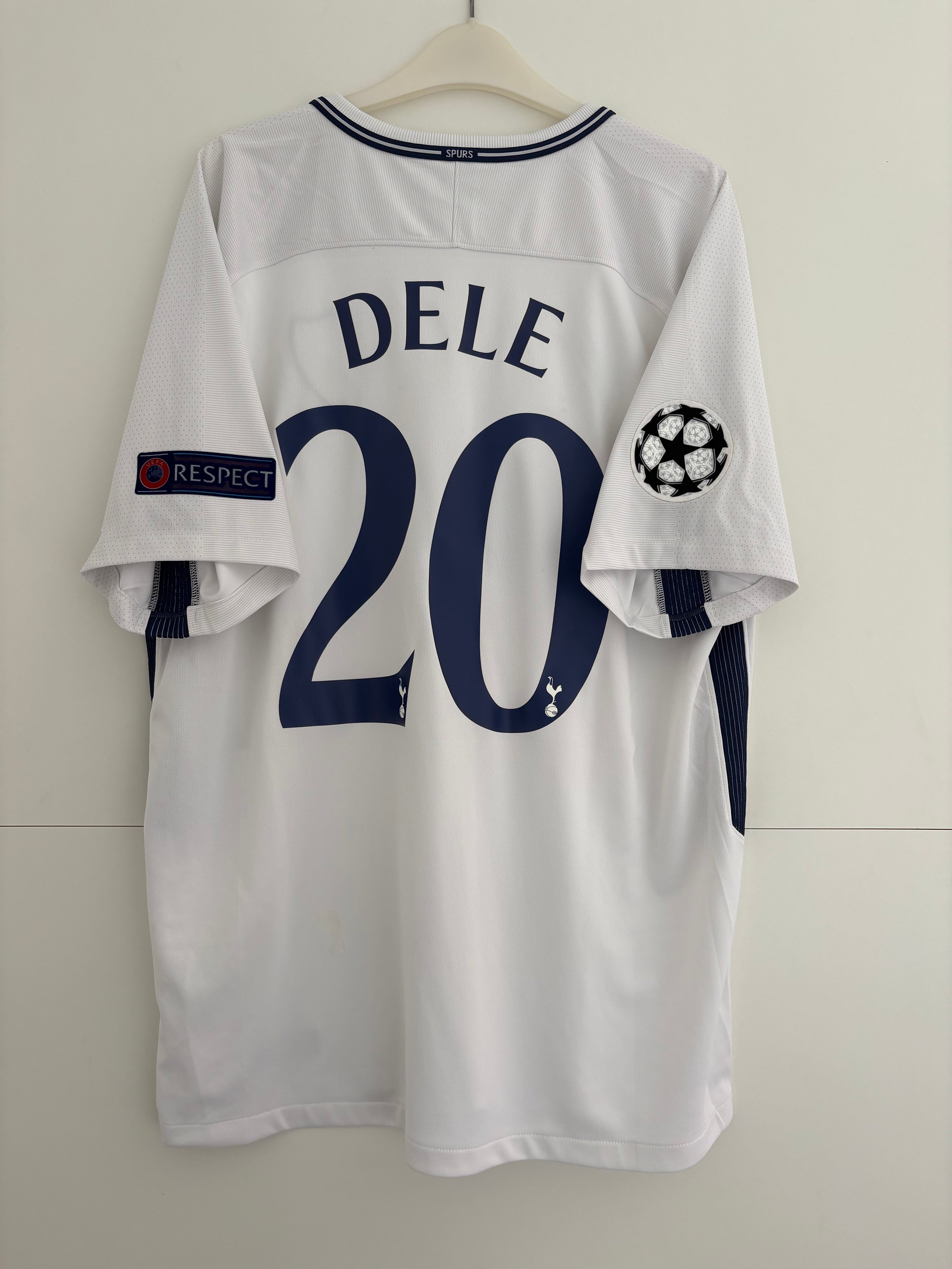 Tottenham 2017/18 Home Shirt - Dele 20 - XL