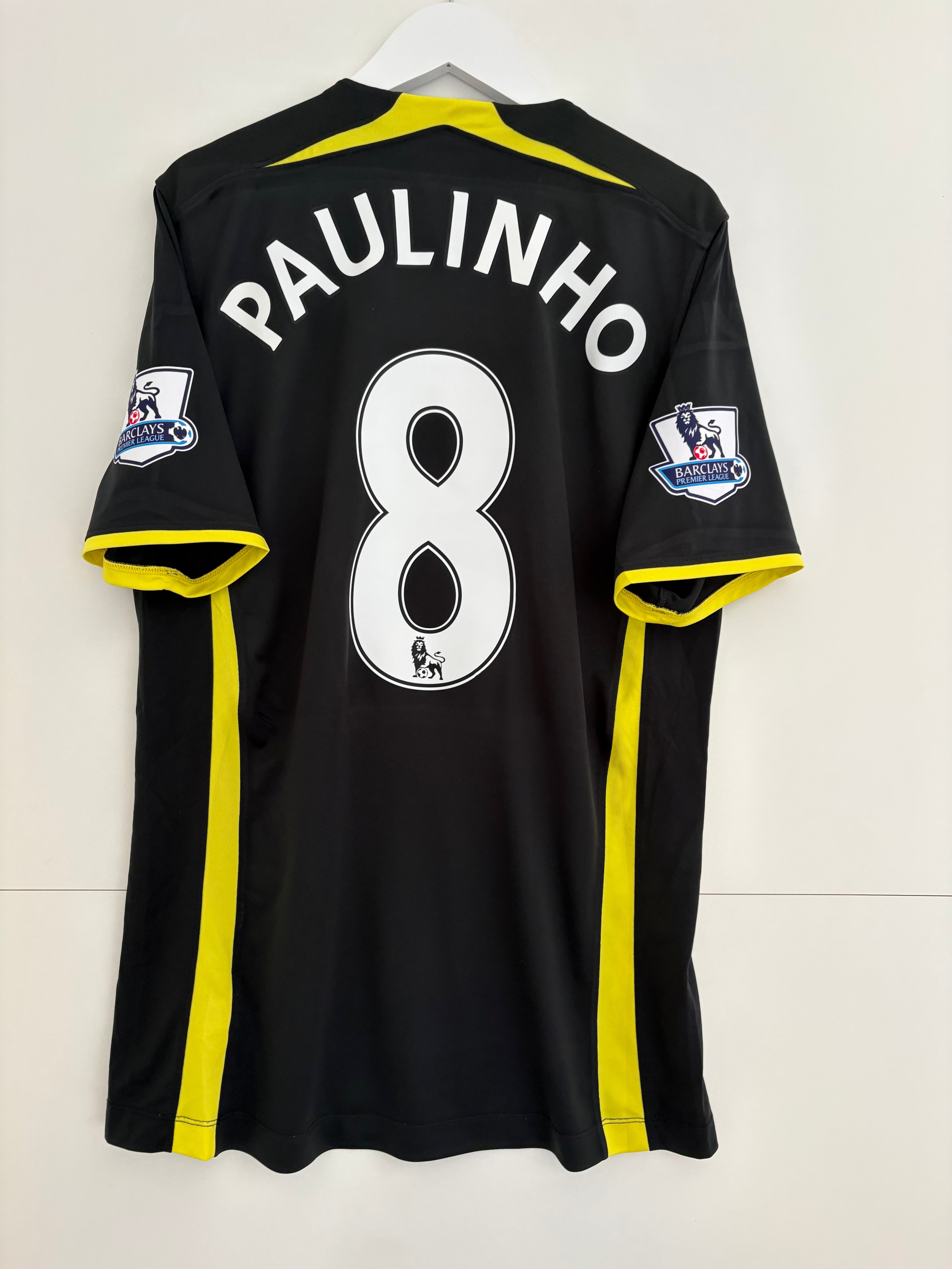 Tottenham 2014/15 Away Shirt - Paulinho 8 - Medium