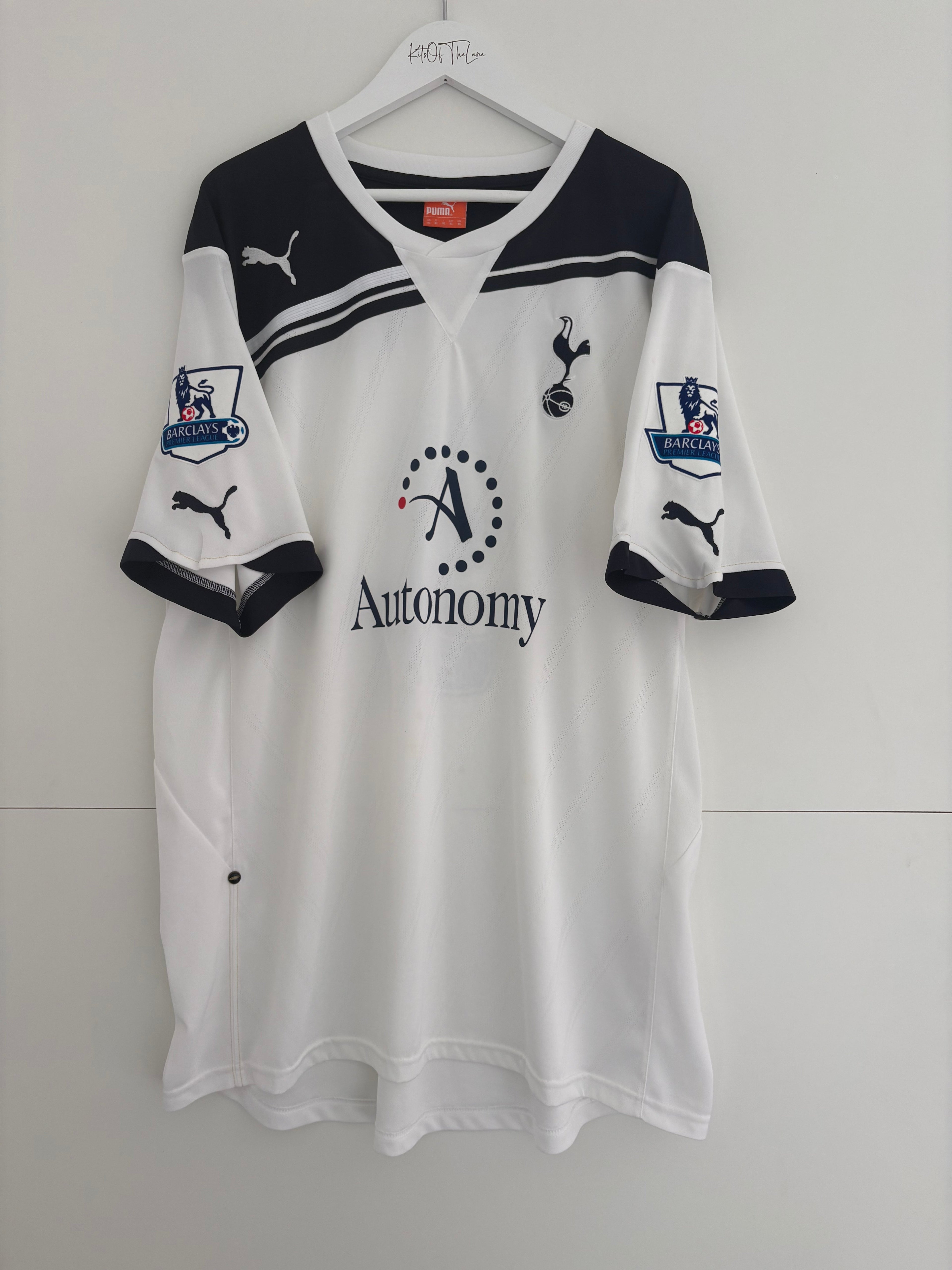 Tottenham 2010/11 Home Shirt - Bale 3 - Large