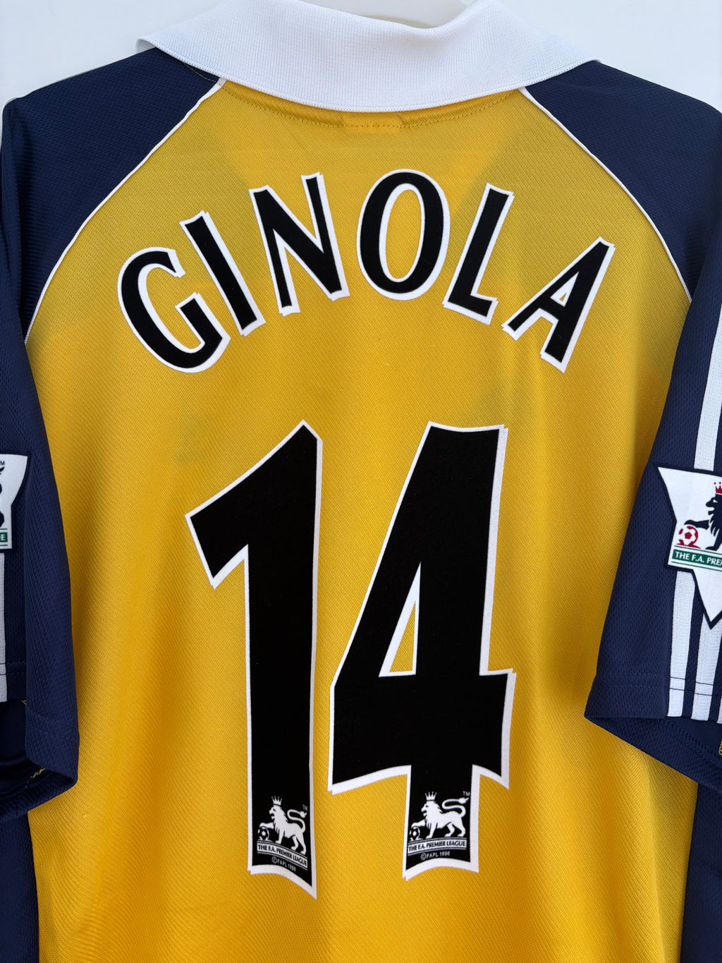 Tottenham 1999/00 Away Shirt - Ginola 14 - Large