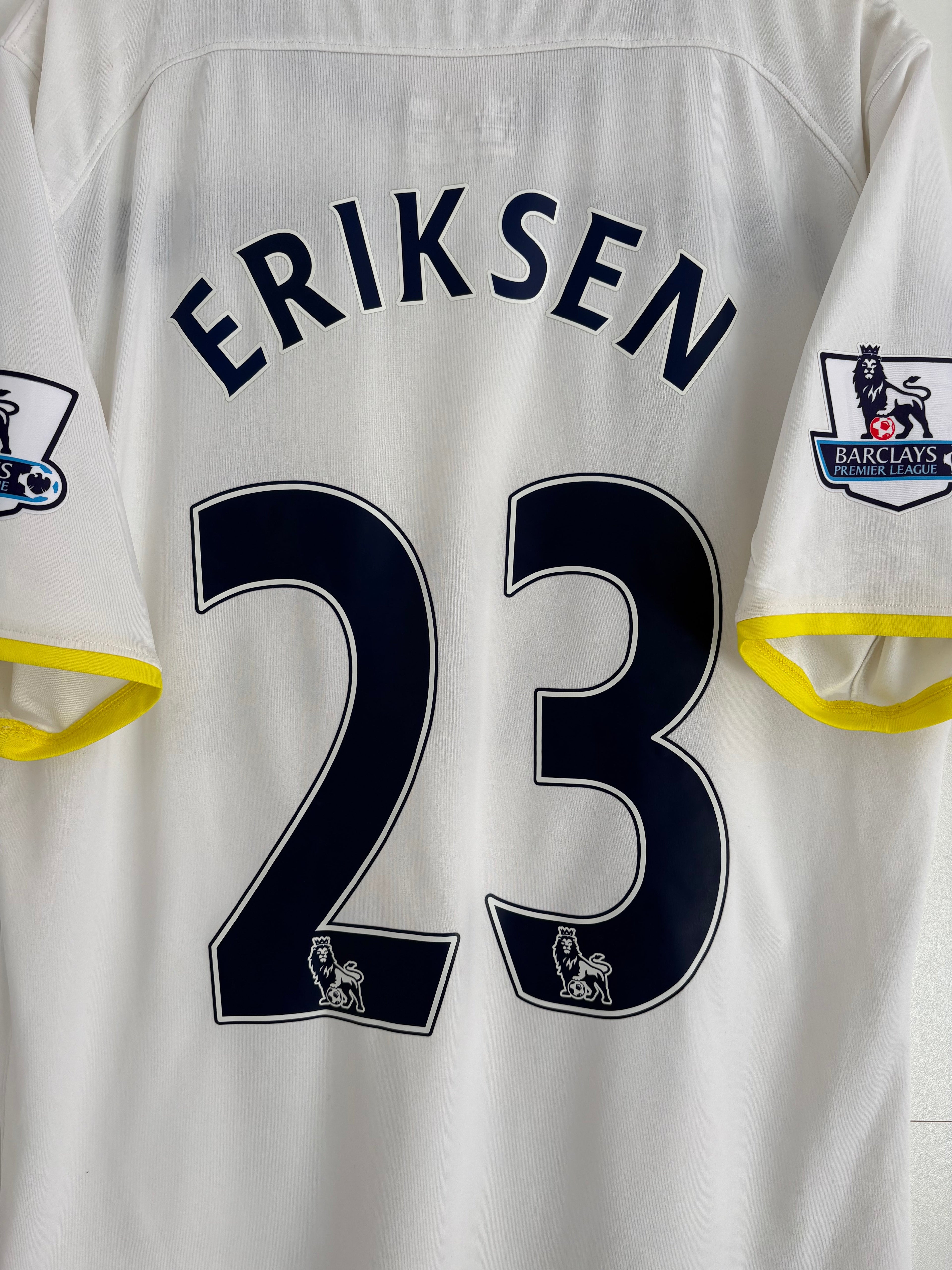 Tottenham 2014/15 Home Shirt - Eriksen 23 - Large