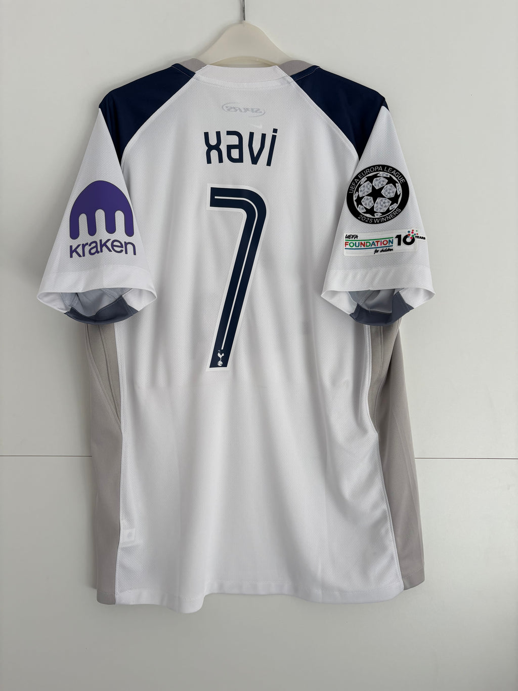 Tottenham 2025/26 Home Shirt - Xavi 7 - Large
