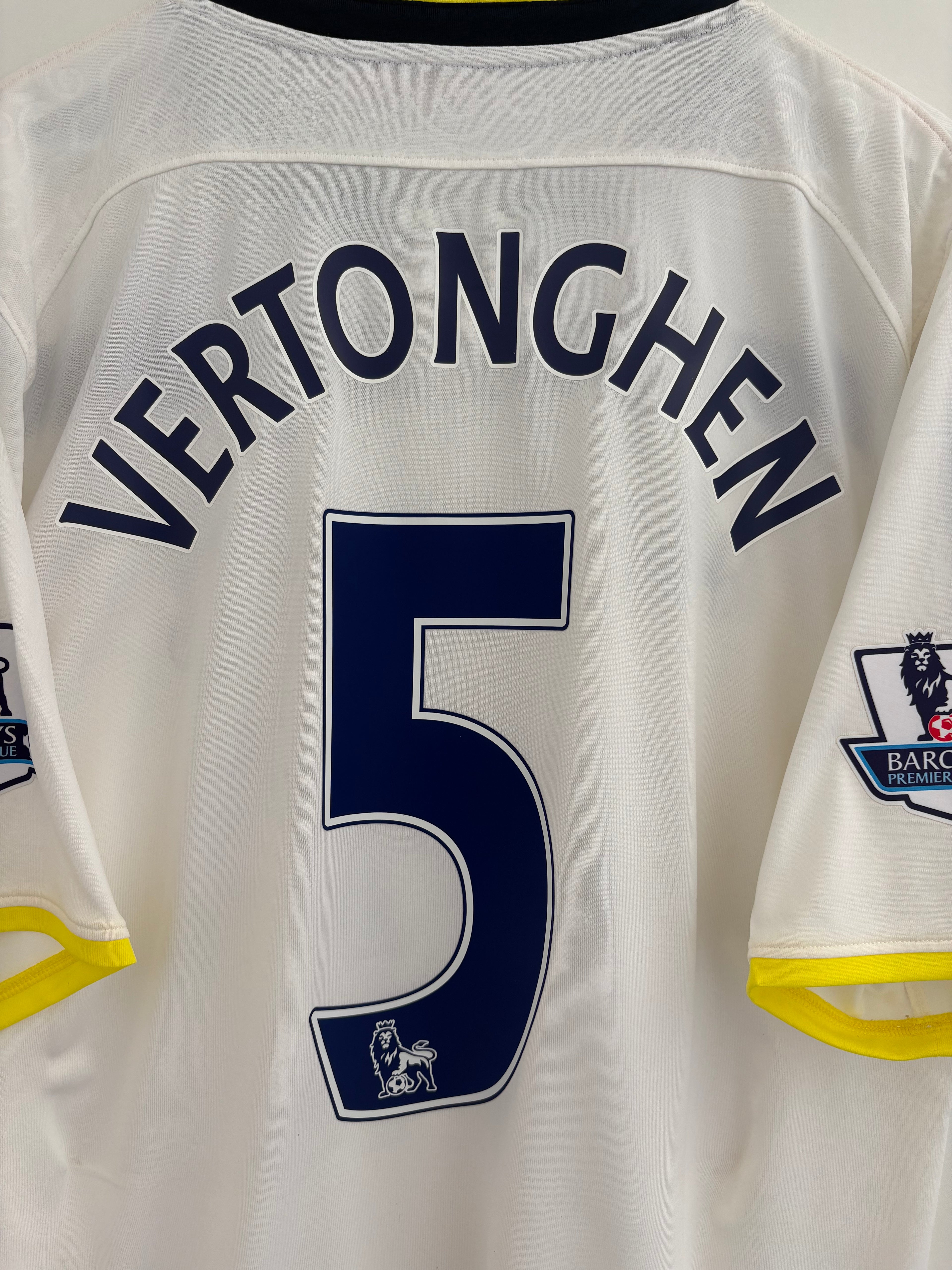 Tottenham 2014/15 Home Shirt - Vertonghen 5 - Large