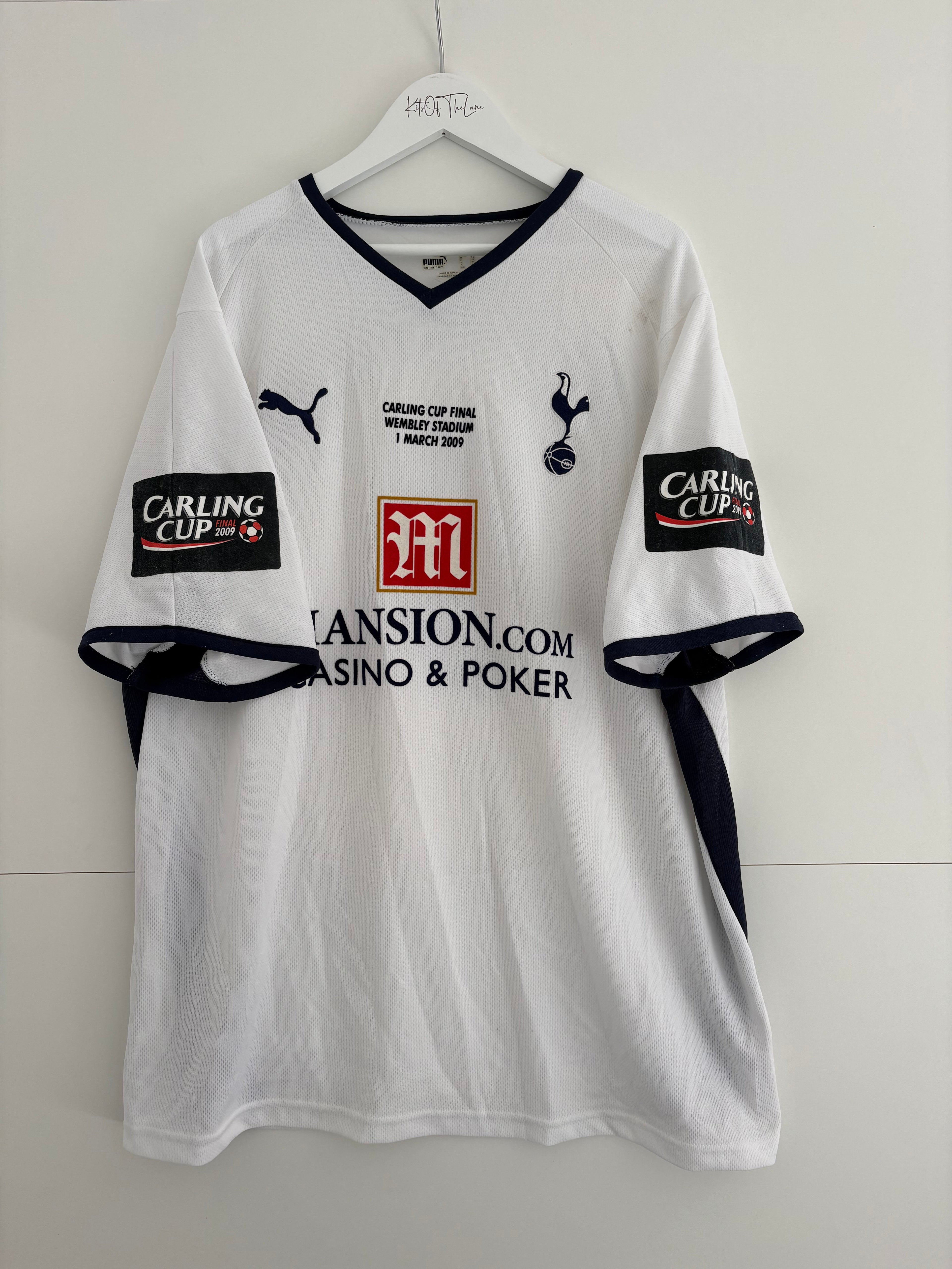 Tottenham 2008/09 Home Shirt - Pavlyuchenko 9 - Extra Large