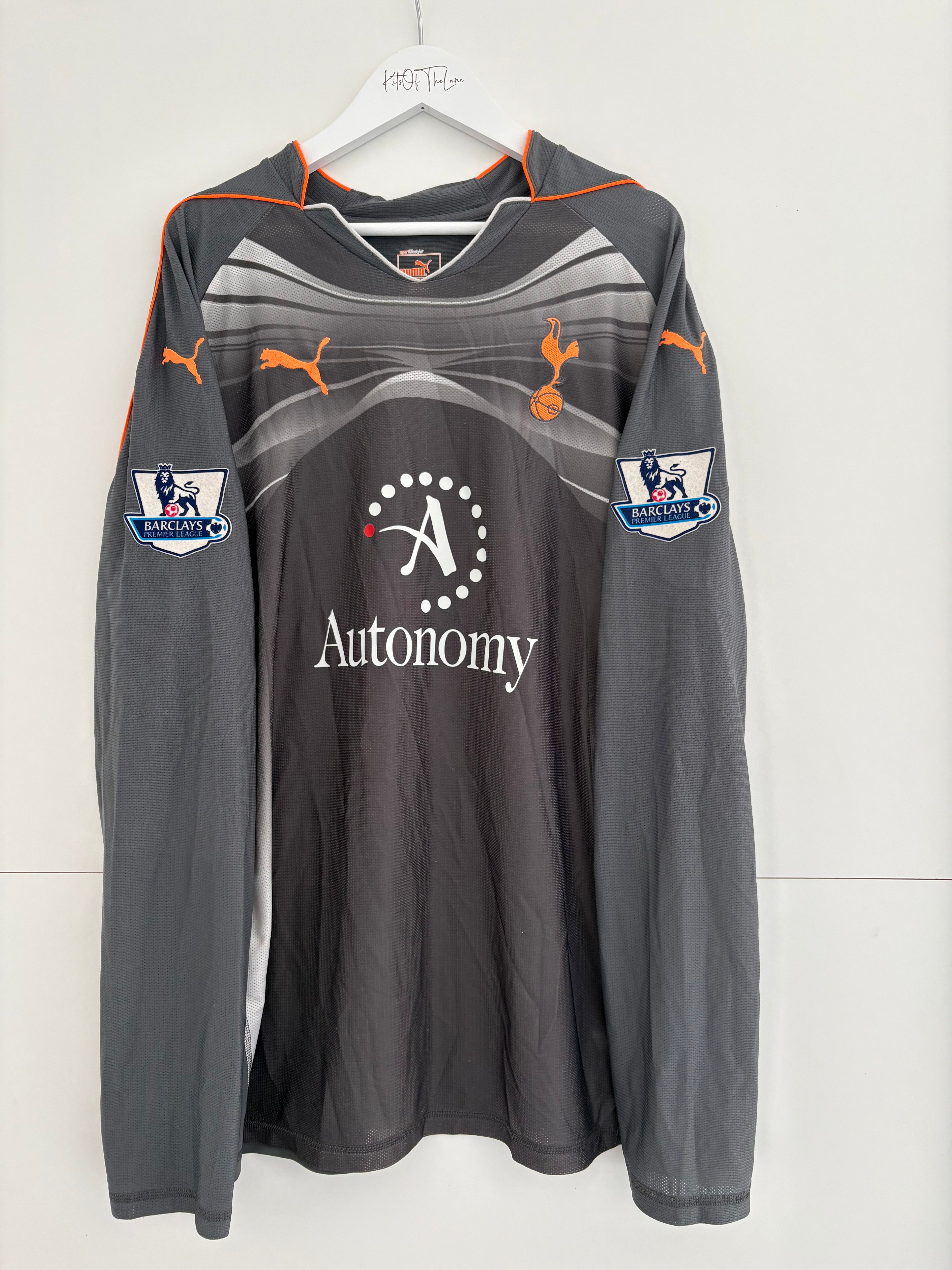 Tottenham 2010/11 Player Issue Goalkeeper Shirt - Gomes 1 - Large