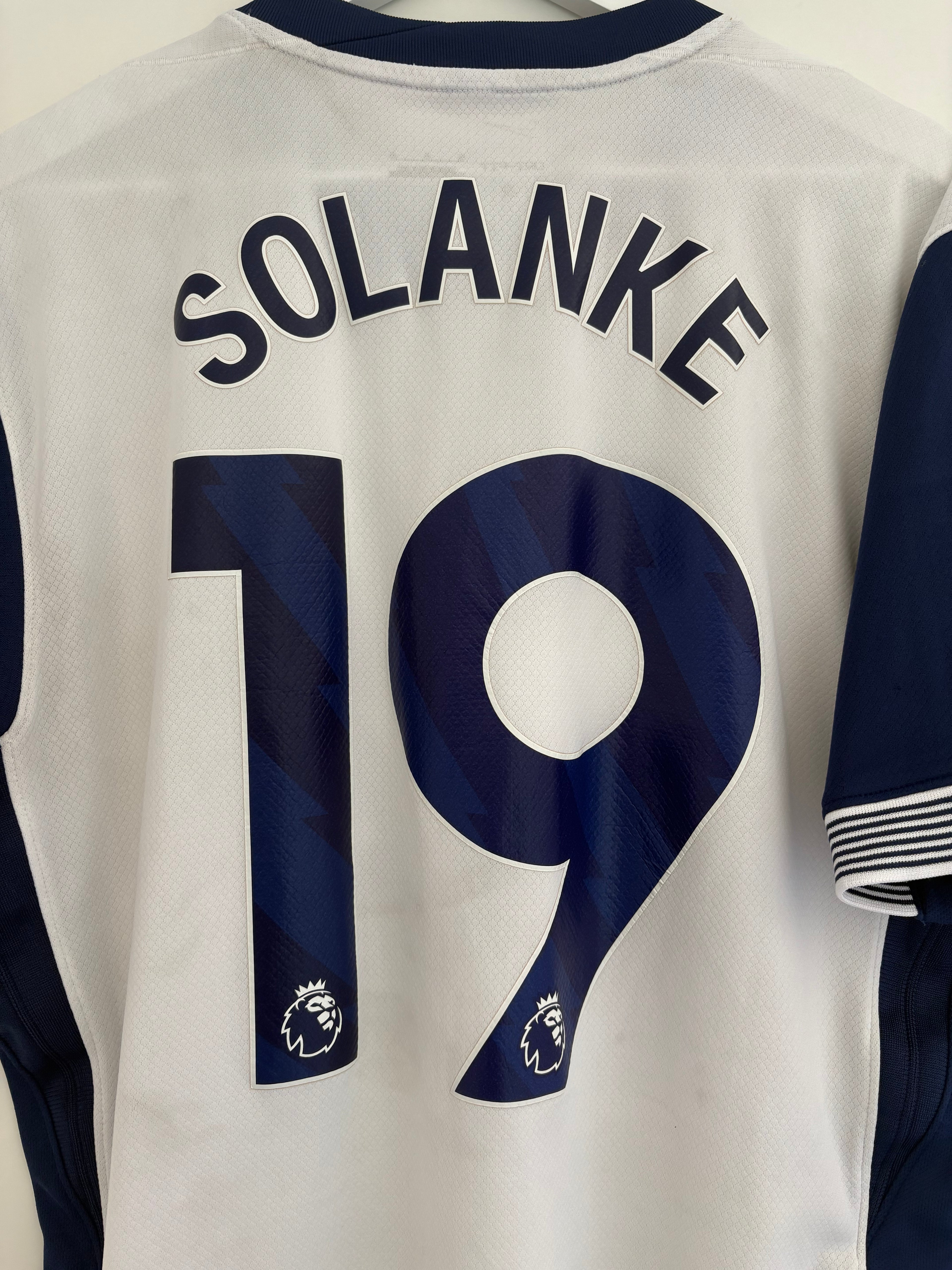 Tottenham 2024/25 Home Shirt - Solanke 19 - Medium