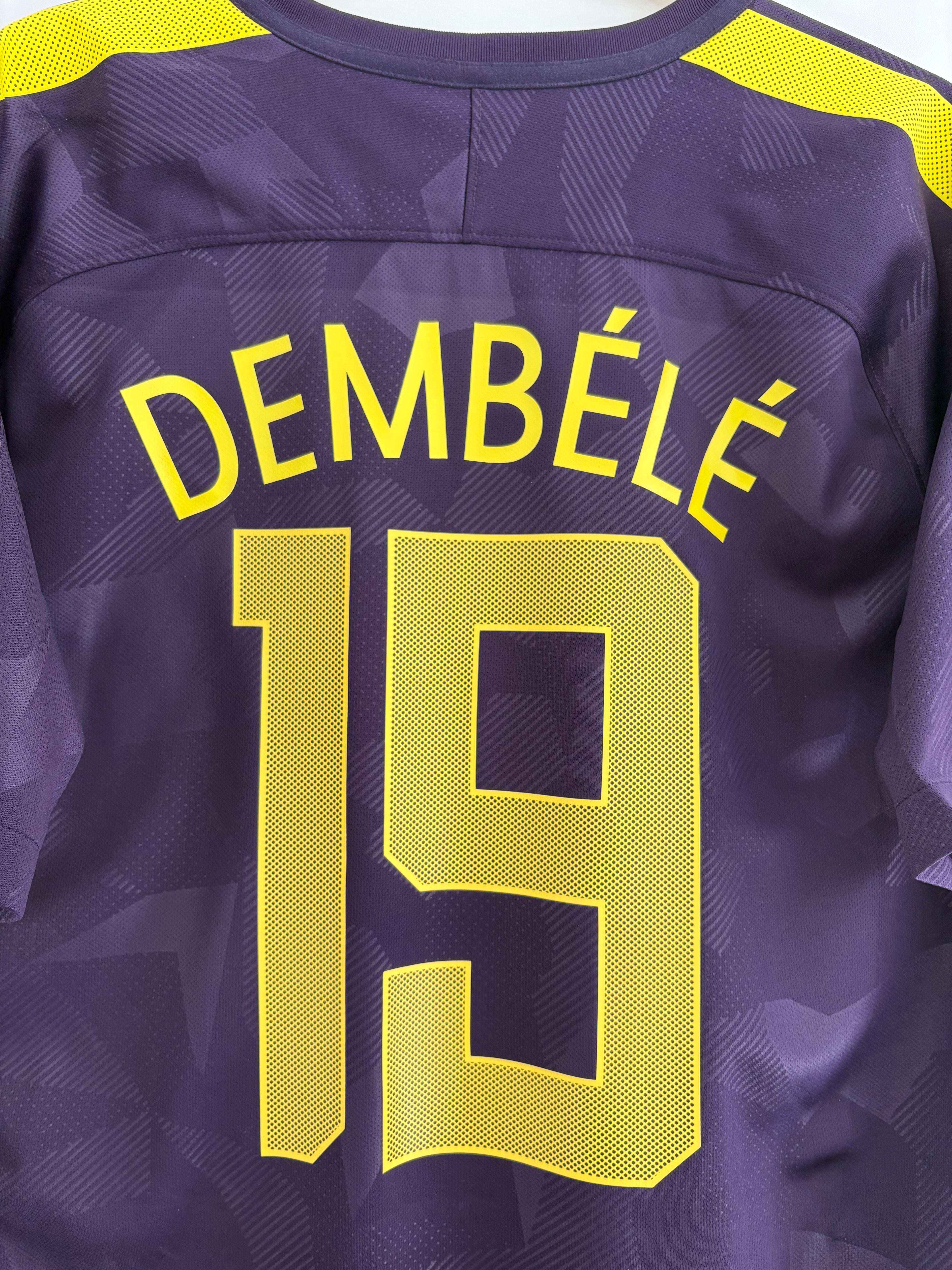 Tottenham 2017/18 Third Shirt - Dembélé 19 - Large