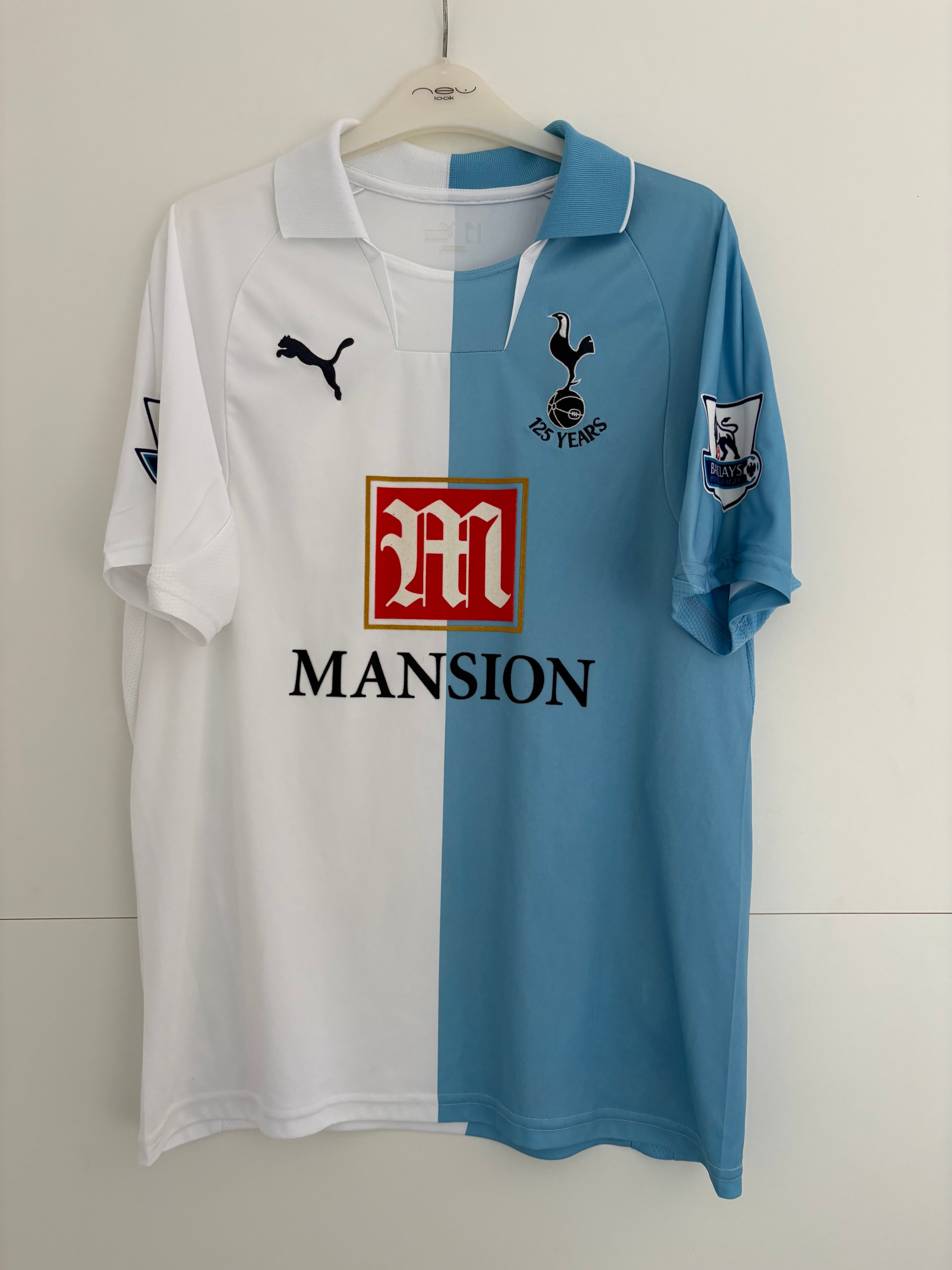 Tottenham 2007/08 125th Anniversary Shirt - Berbatov 9 - Medium