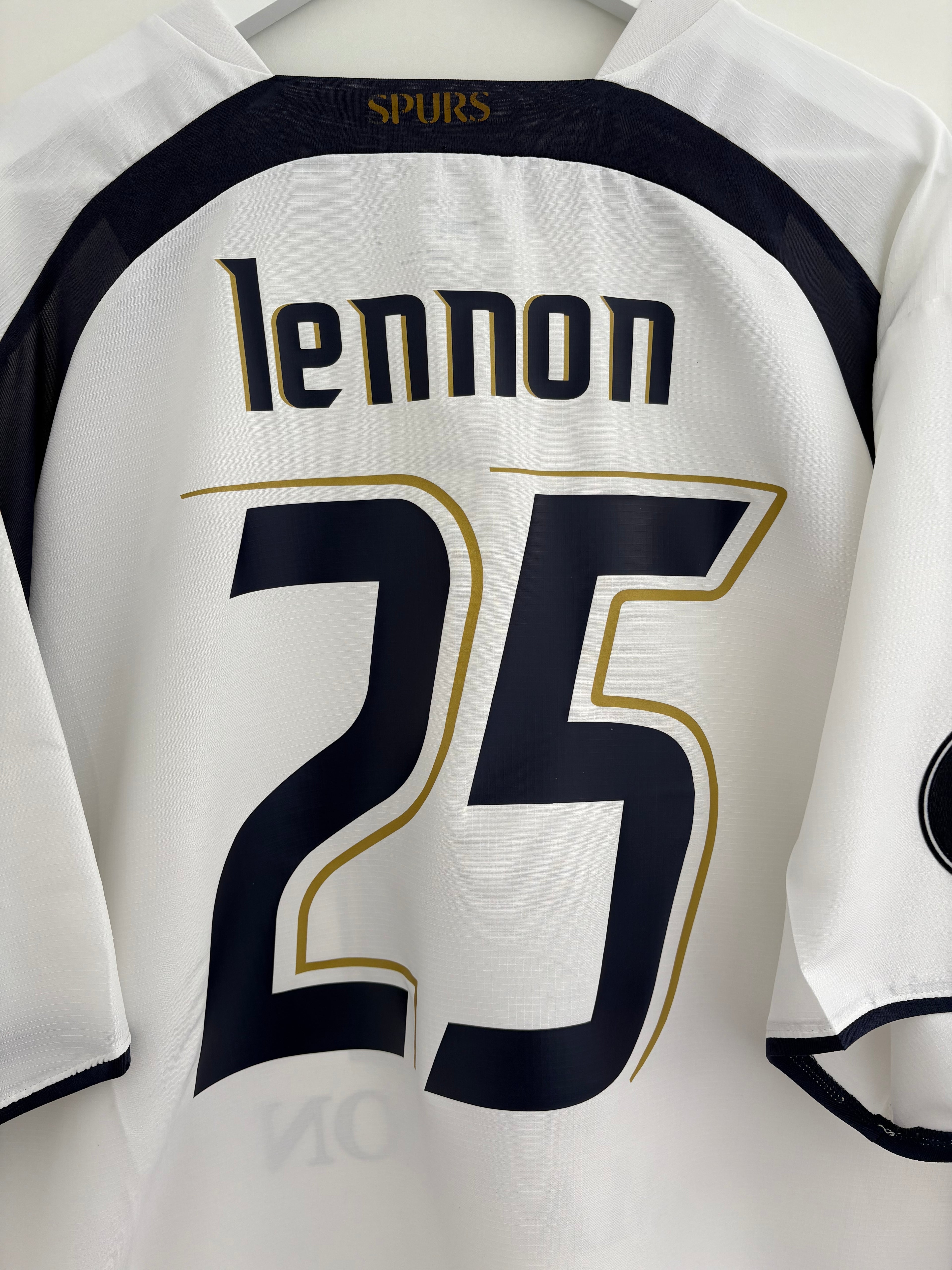 Tottenham 2006/07 Home Shirt - Lennon 25 - XXL