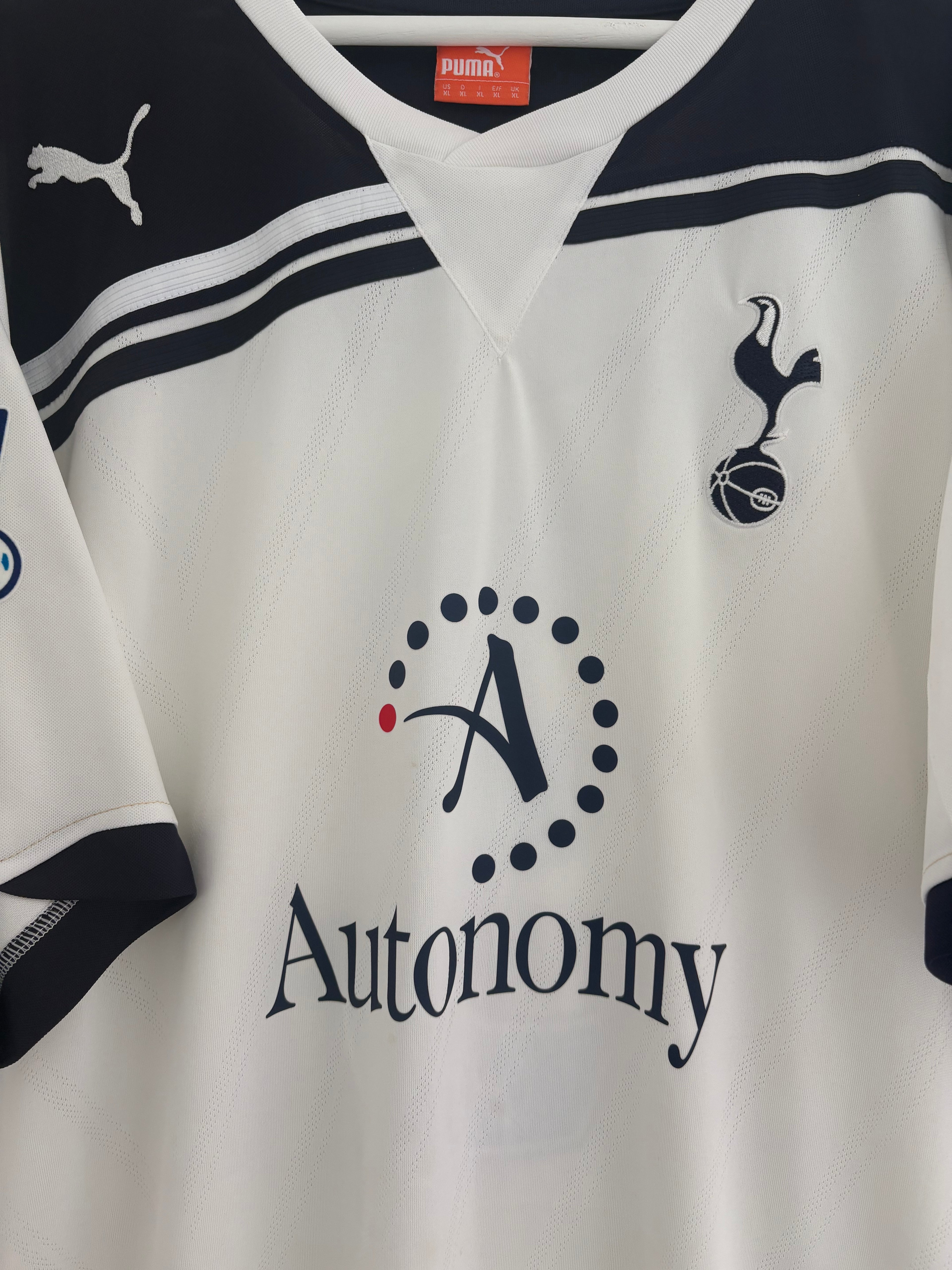 Tottenham 2010/11 Home Shirt - Bale 3 - Large