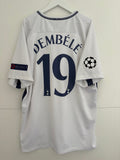 Tottenham 2017/18 Home Shirt - Dembélé 19 - Extra Large