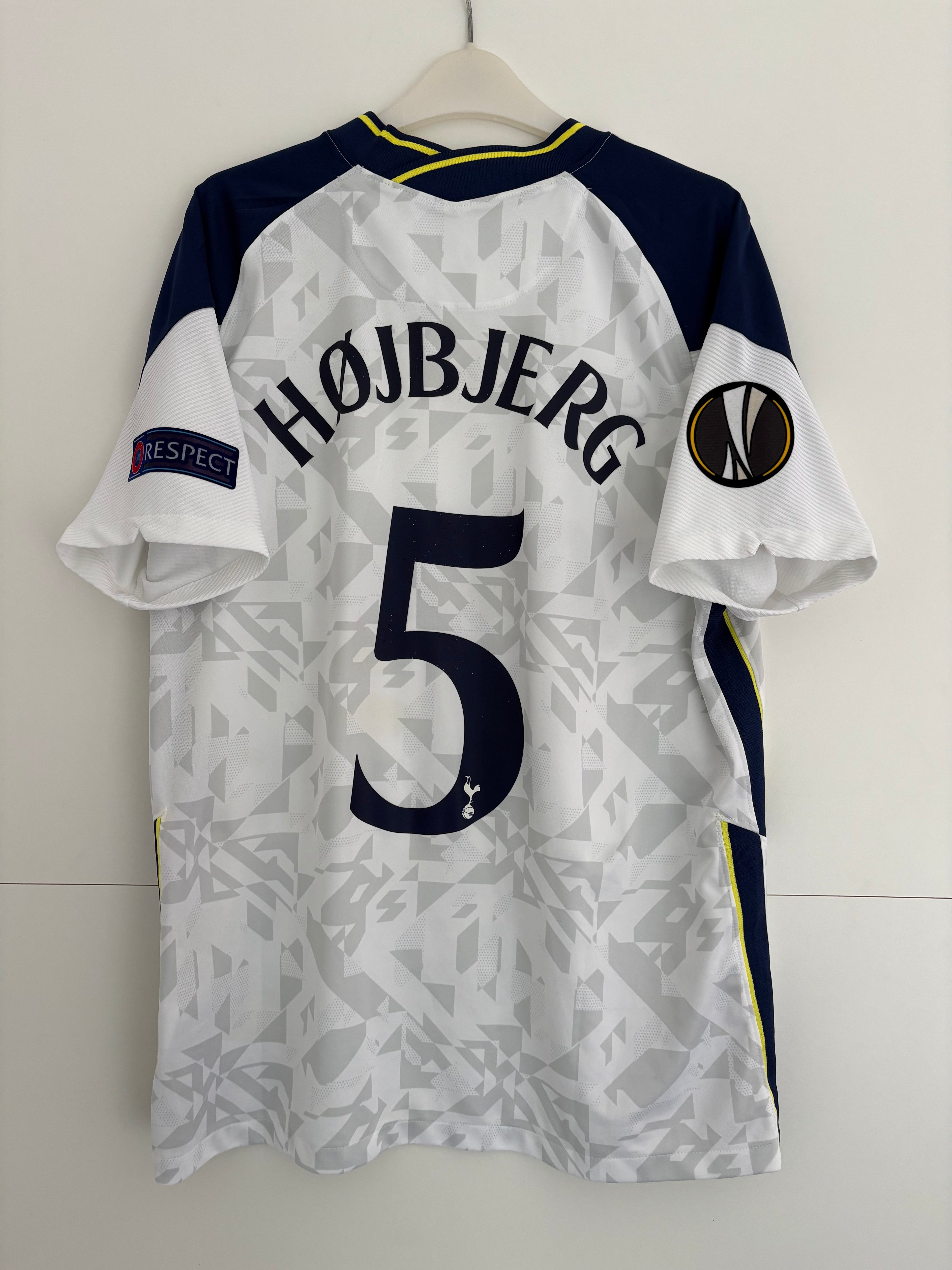 Tottenham 2020/21 Home Shirt - Højbjerg 5 - Large