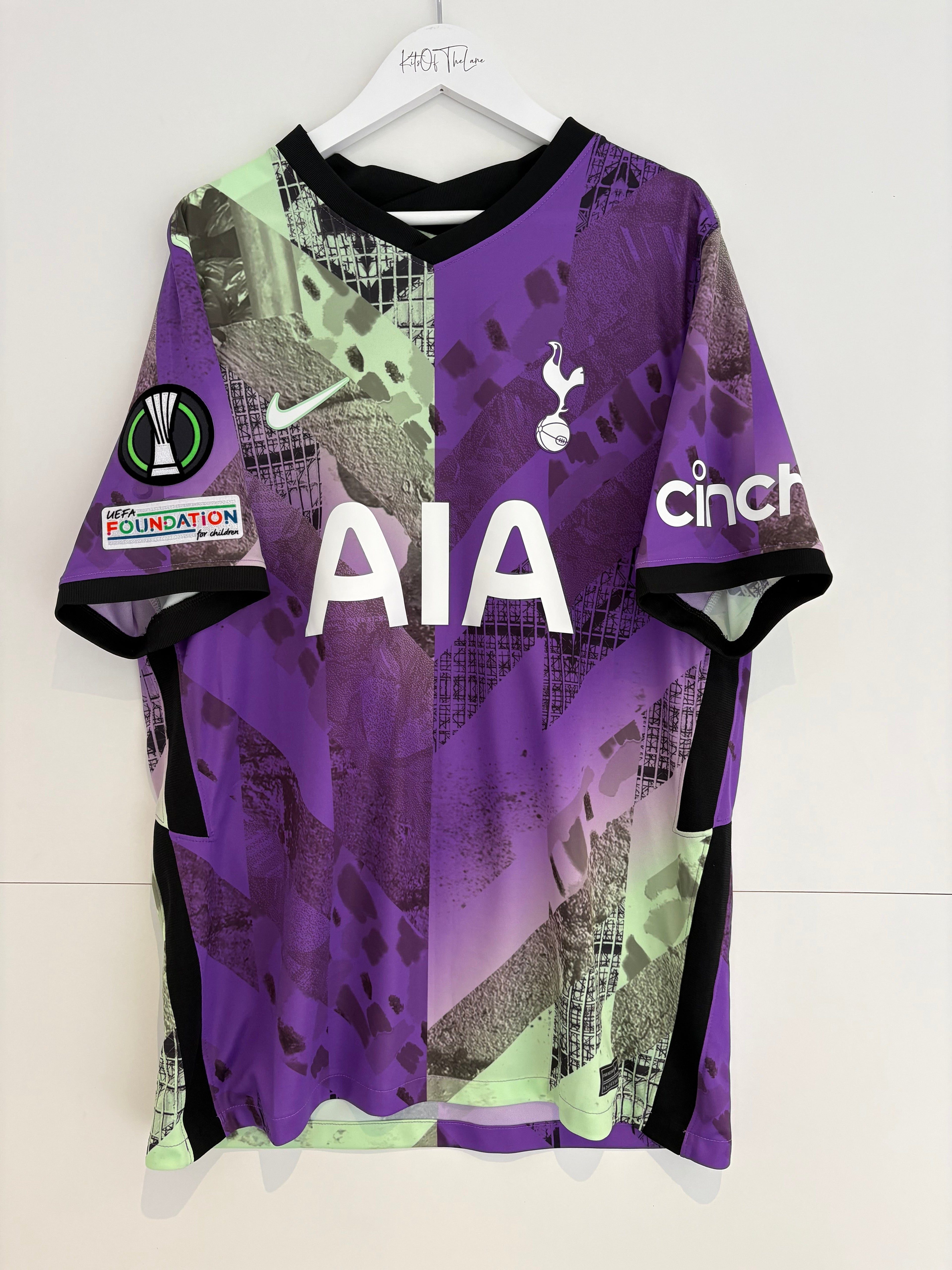 Tottenham 2021/22 Third Shirt - Son 7 - Large
