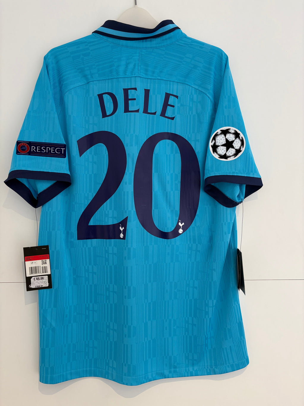 Tottenham 2019/20 Third Shirt - Dele 20 - Large