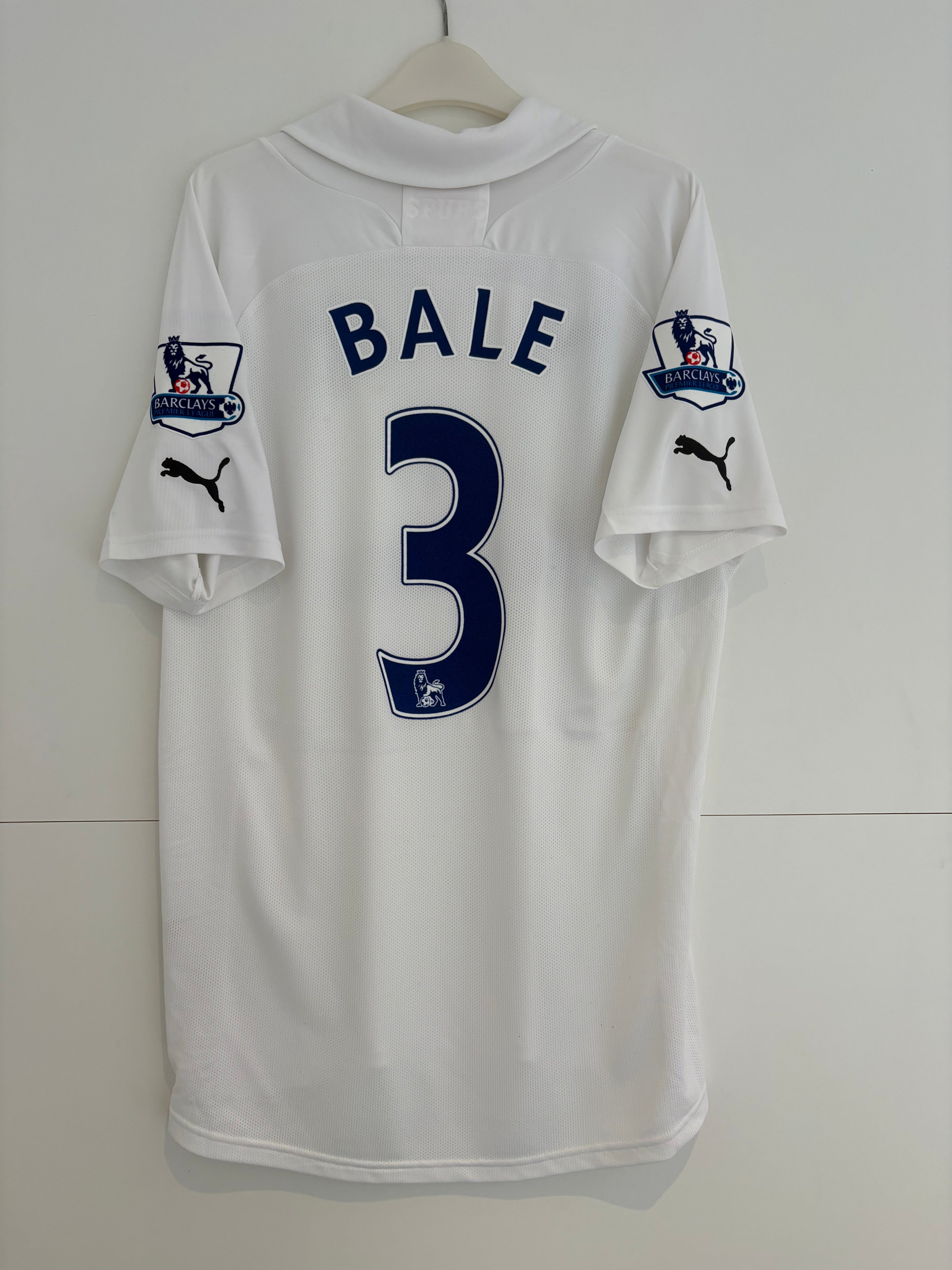 Tottenham 2011/12 Home Shirt - Bale 3 - Large