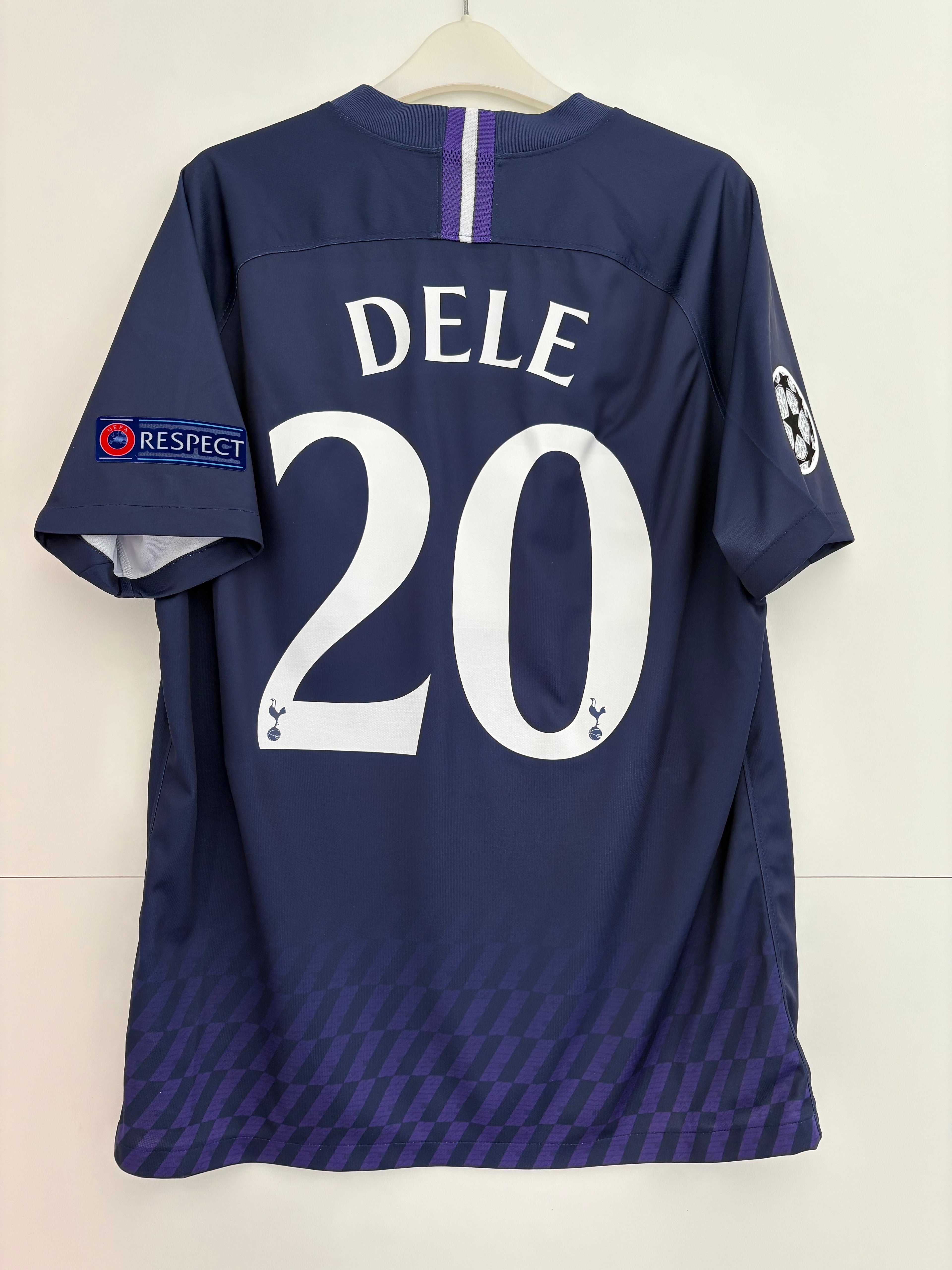 Tottenham 2019/20 Away Shirt - Dele 20 - Large