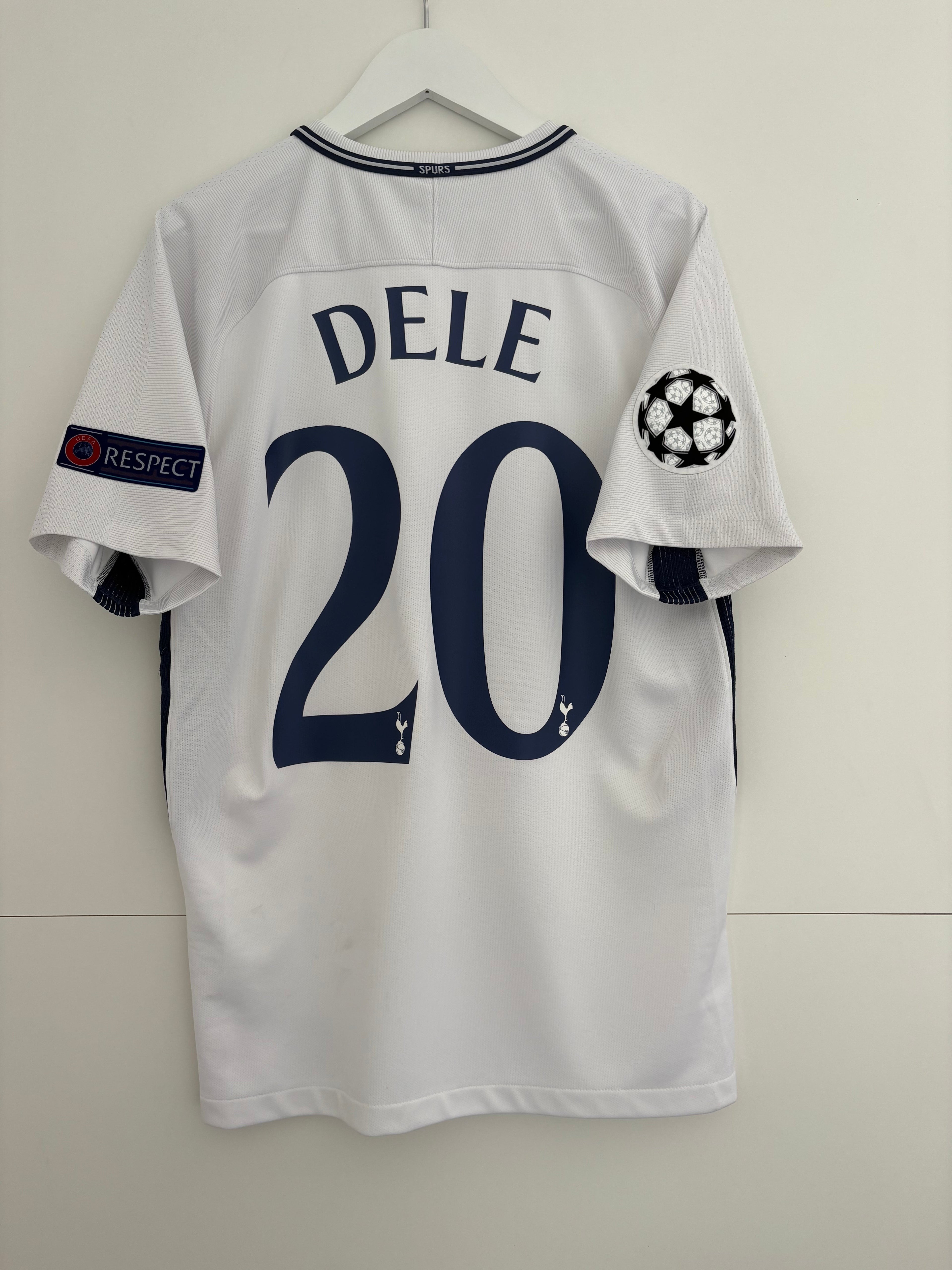 Tottenham 2017/18 Home Shirt - Dele 20 - Small