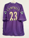 Tottenham 1997/98 Away Shirt - Campbell 23 - Large