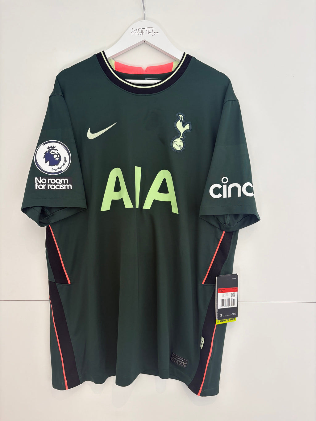 Tottenham 2020/21 Away Shirt - Bale 9 - Large