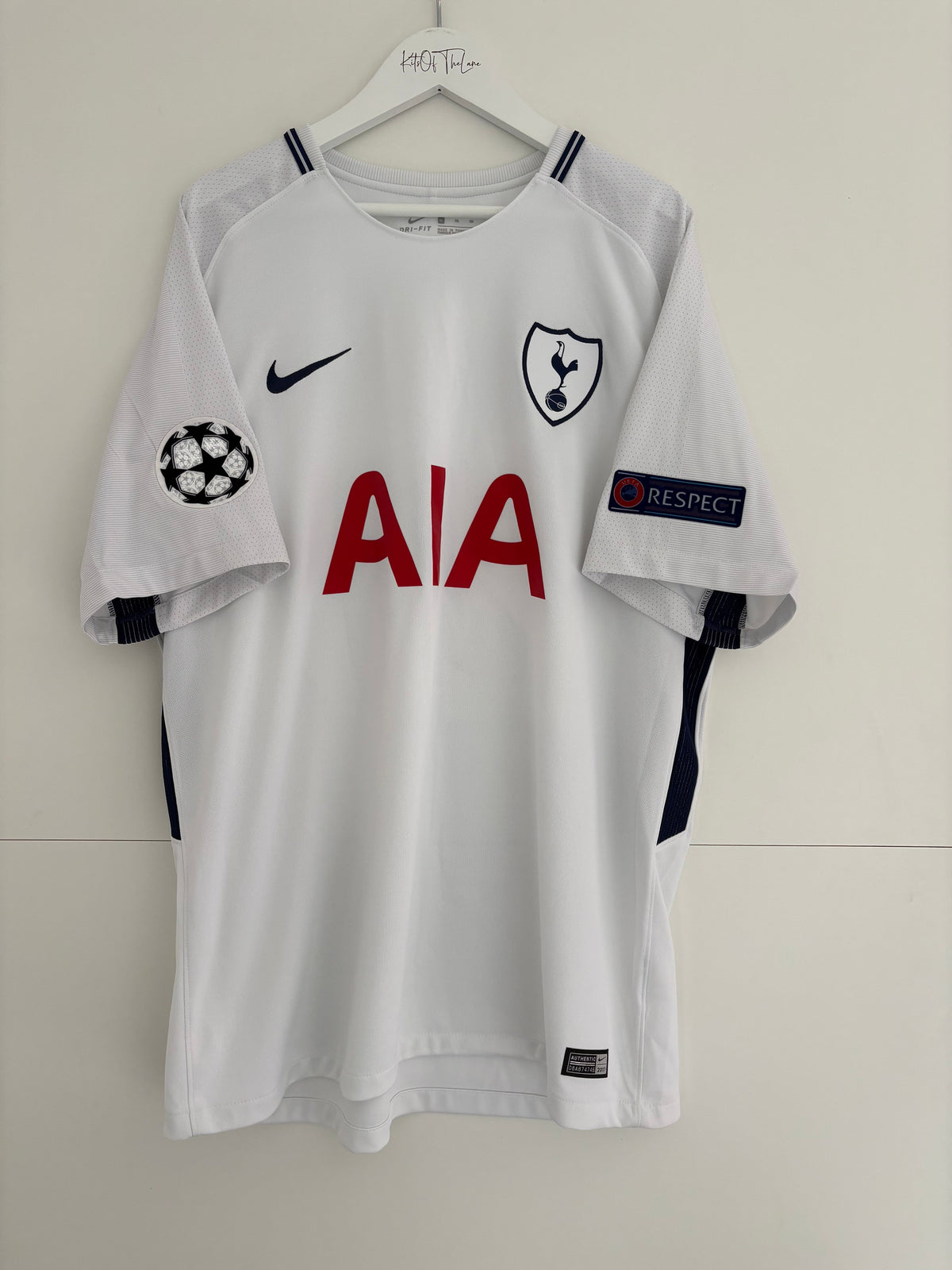 Tottenham 2017/18 Home Shirt - Dele 20 - Extra Large