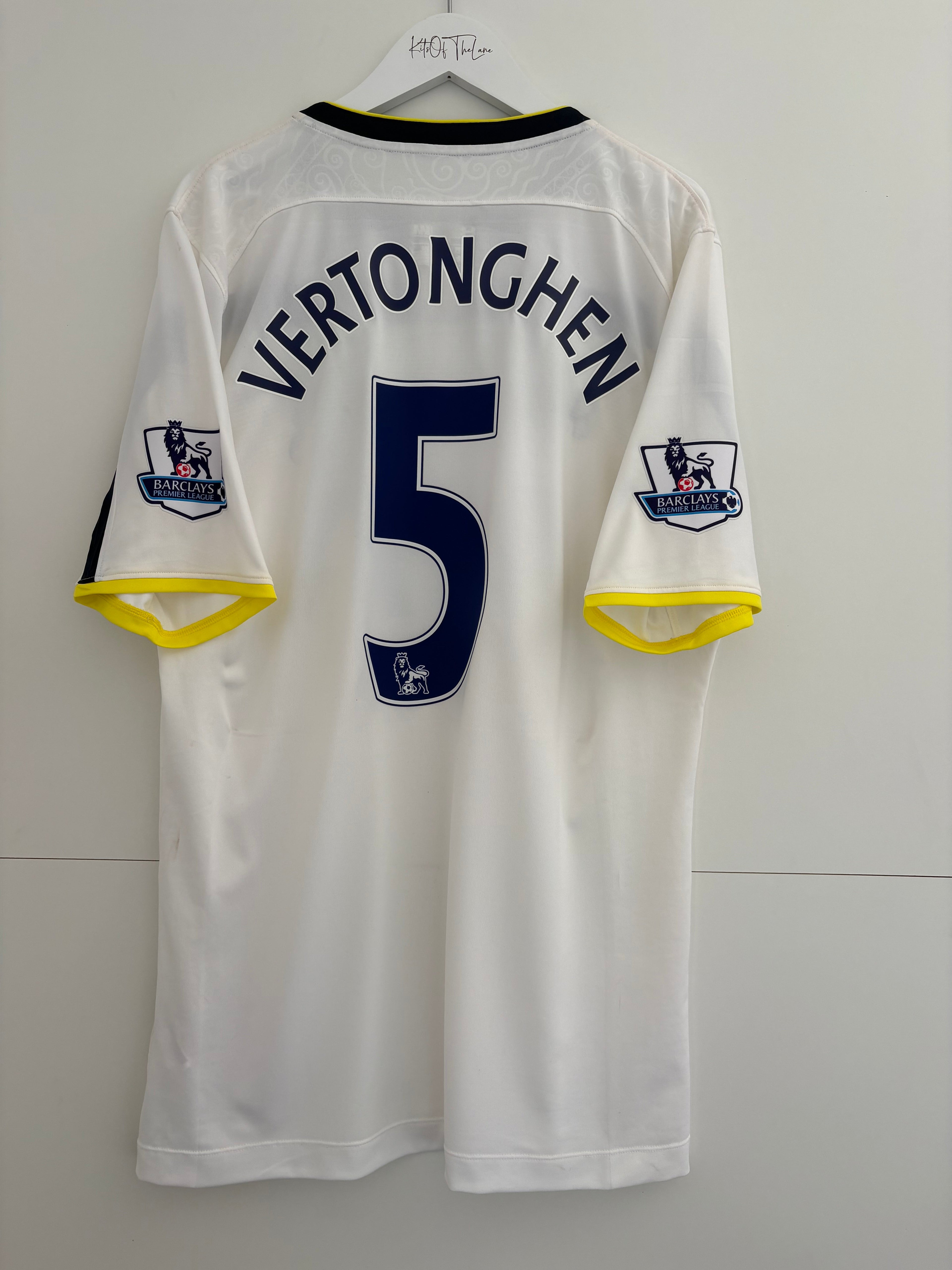 Tottenham 2014/15 Home Shirt - Vertonghen 5 - Large