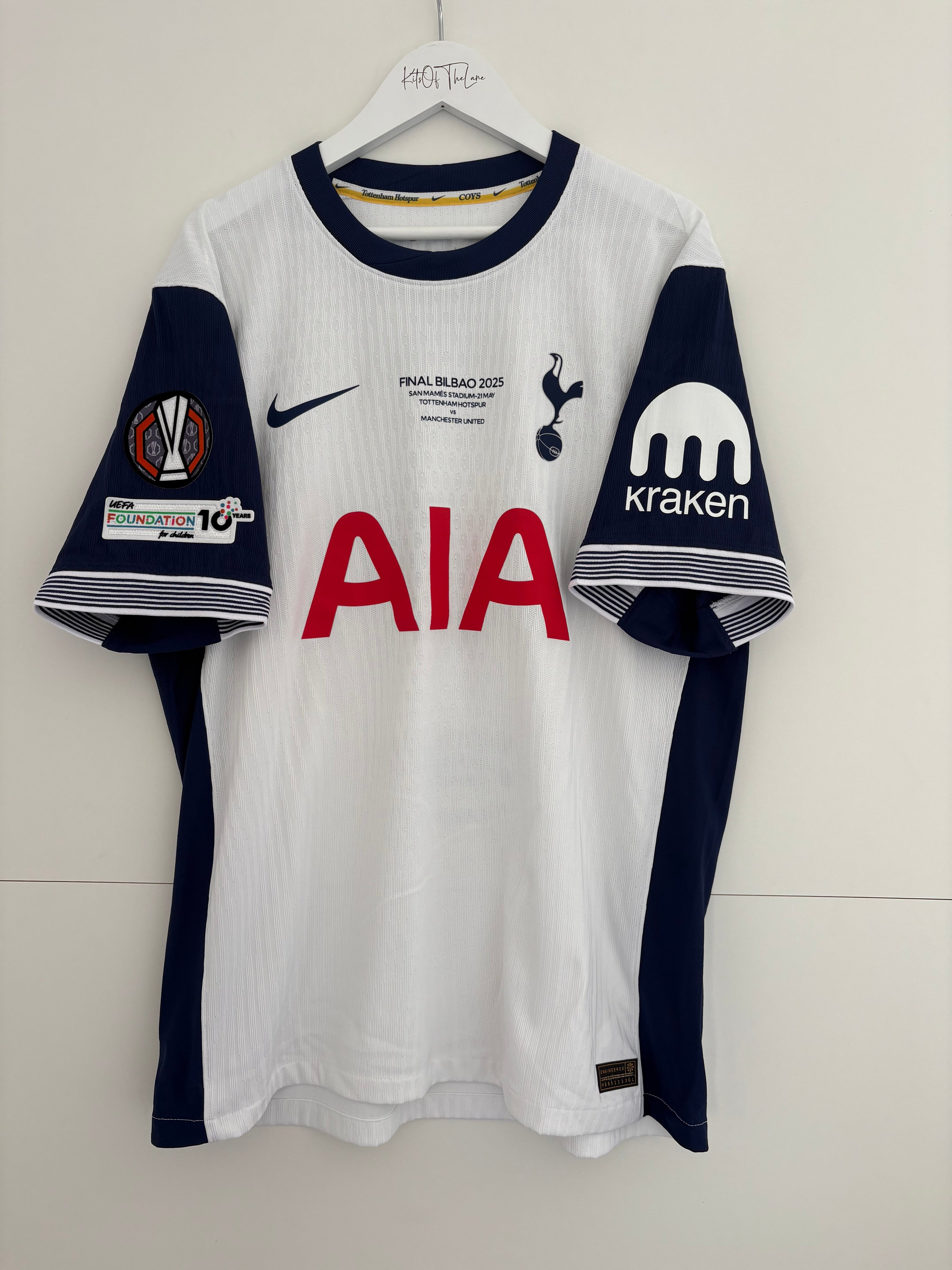 Tottenham 2024/25 Home Shirt - Son 7 - Dri-Fit ADV - Large