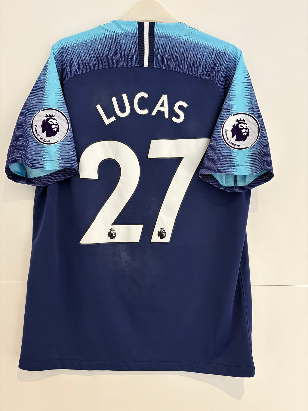Tottenham 2018/19 Away Shirt - Lucas 27 - Large