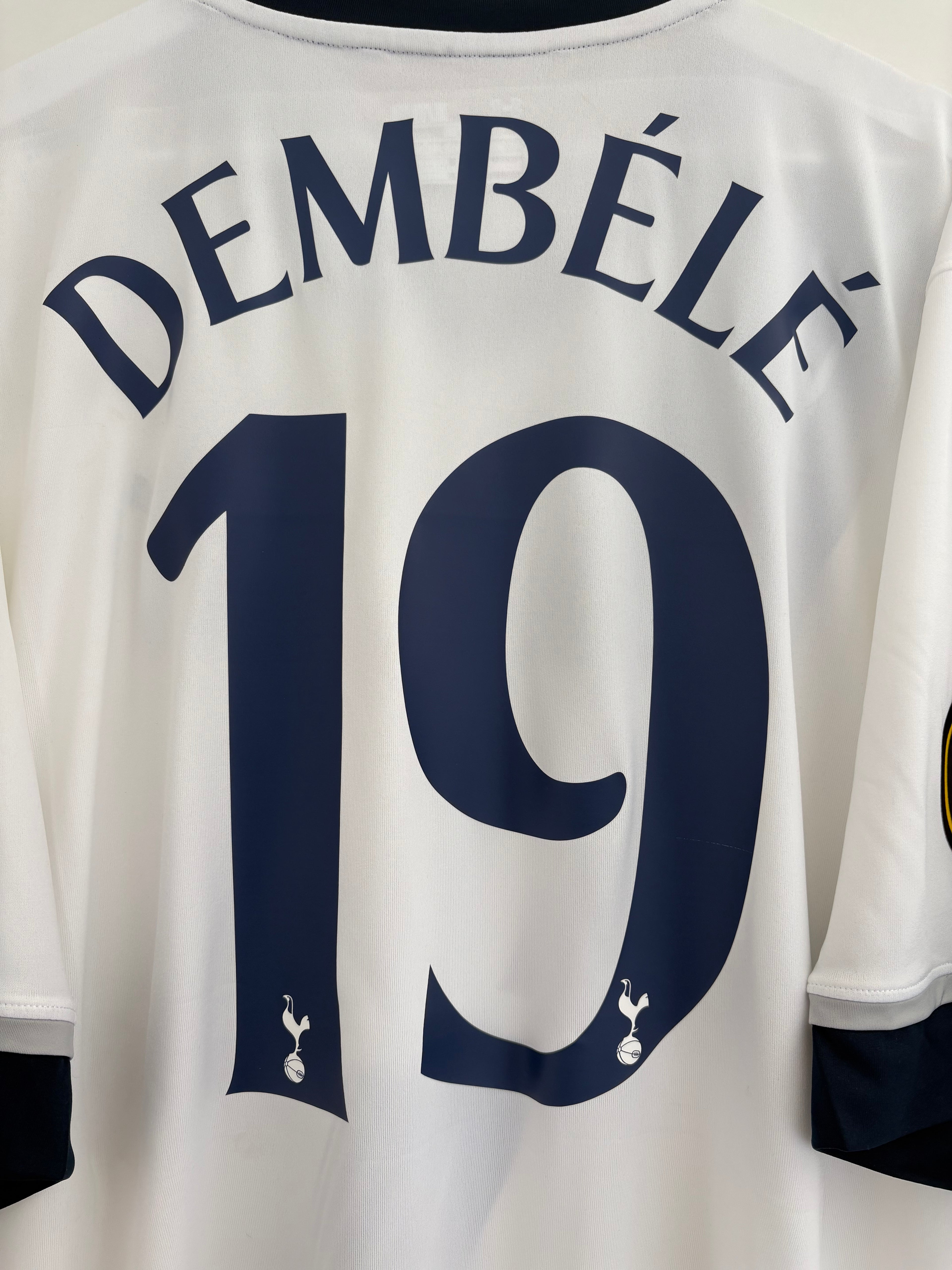 Tottenham 2015/16 Home Shirt - Dembélé 19 - XL