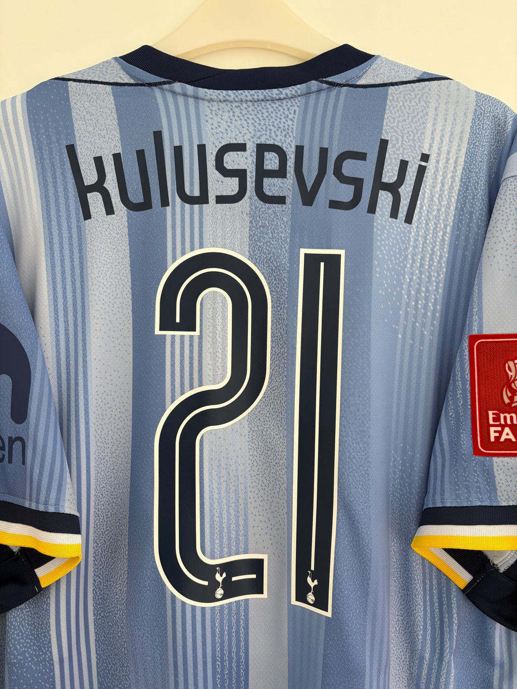 Tottenham 2024/25 Away Shirt - Kulusevski 21 - Large