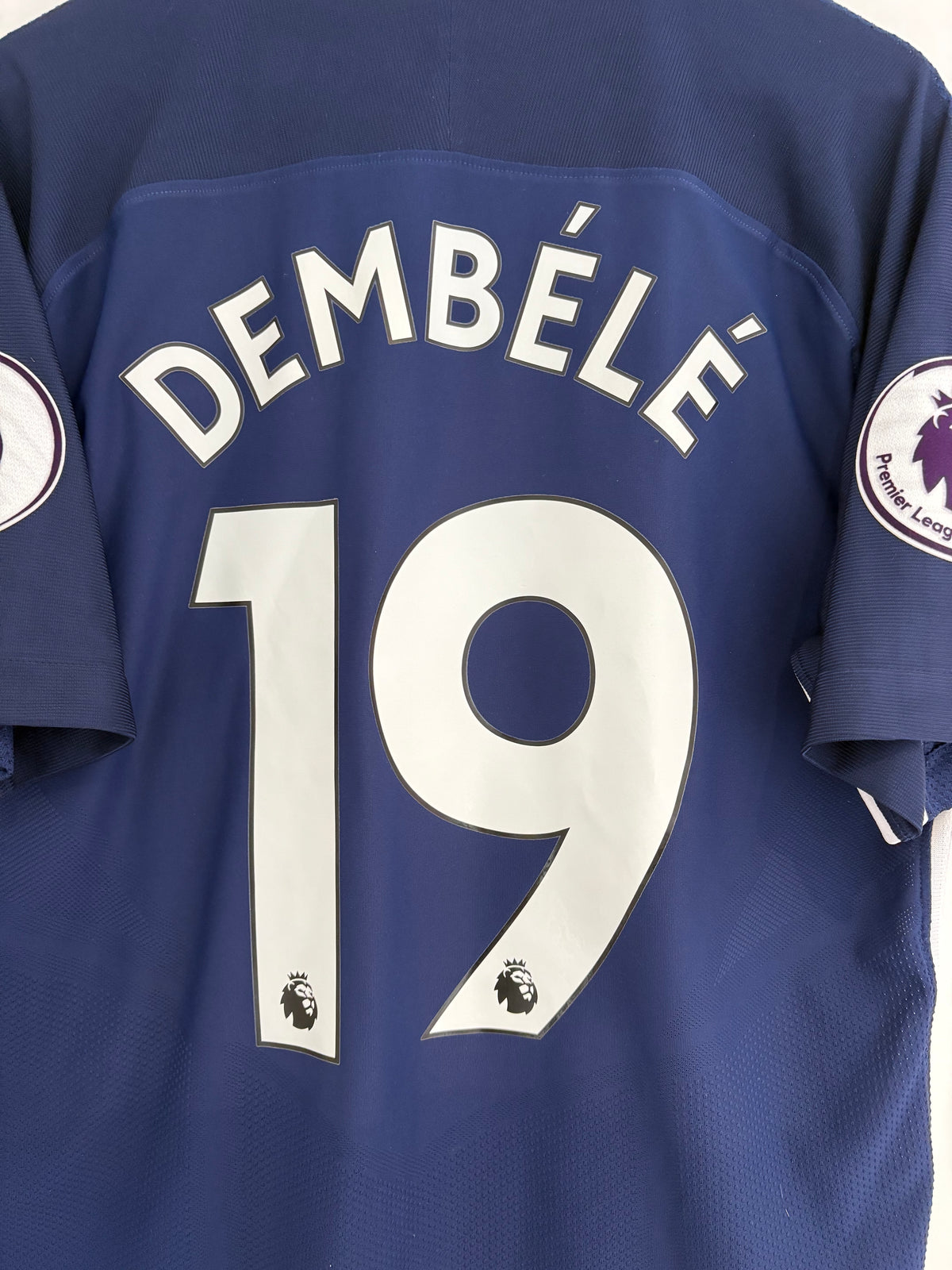 Tottenham 2017/18 Away Shirt - Dembélé 19 - Medium - Vaporknit