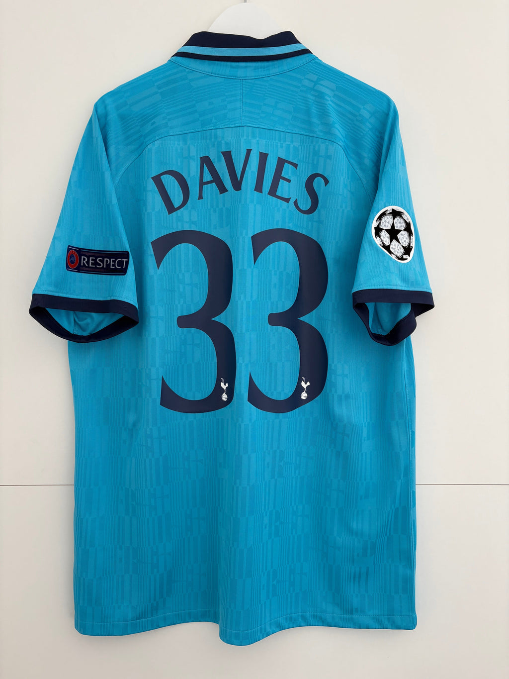 Tottenham 2019/20 Third Shirt - Davies 33 - Large
