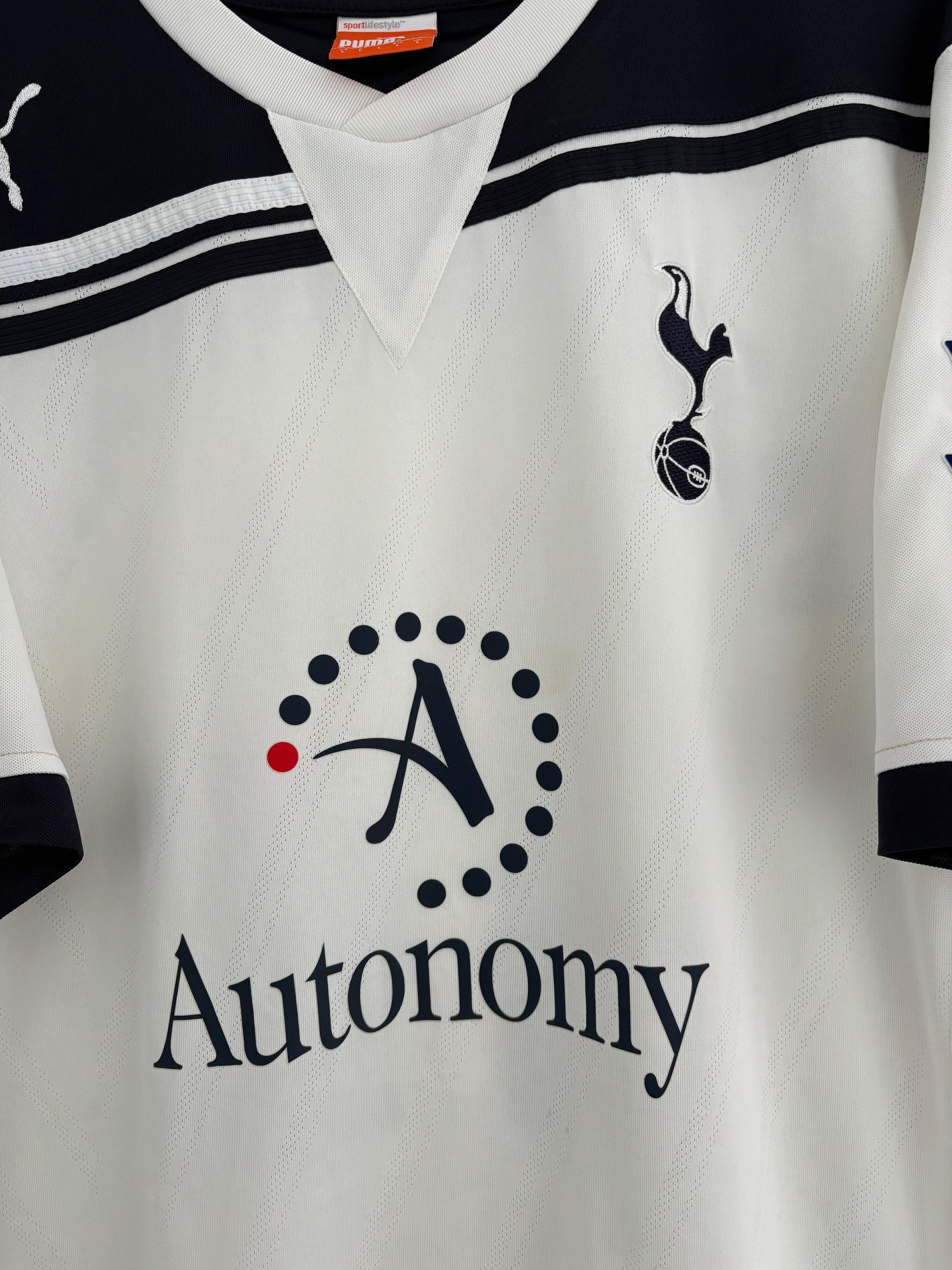 Tottenham 2010/11 Home Shirt - Van Der Vaart 11 - Large