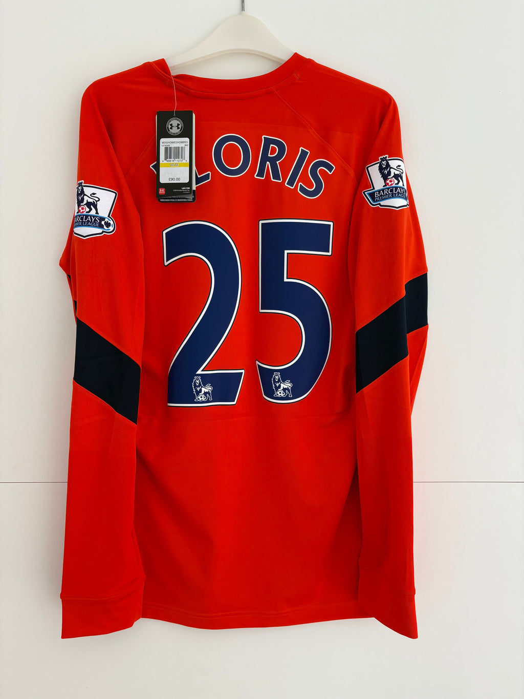 Tottenham 2016/17 Goalkeeper Shirt - Lloris 25 - Medium