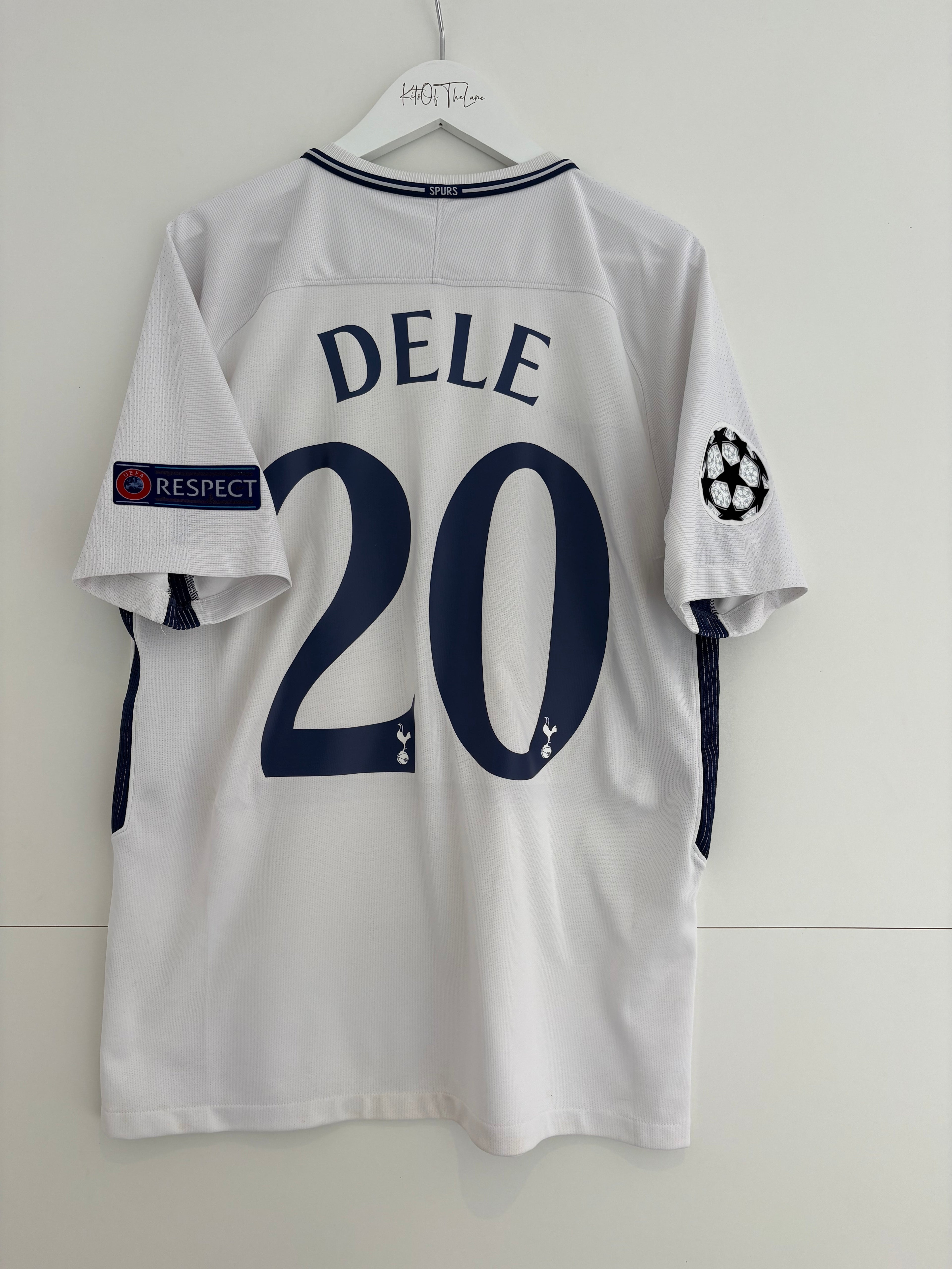 Tottenham 2017/18 Home Shirt - Dele 20 - Medium
