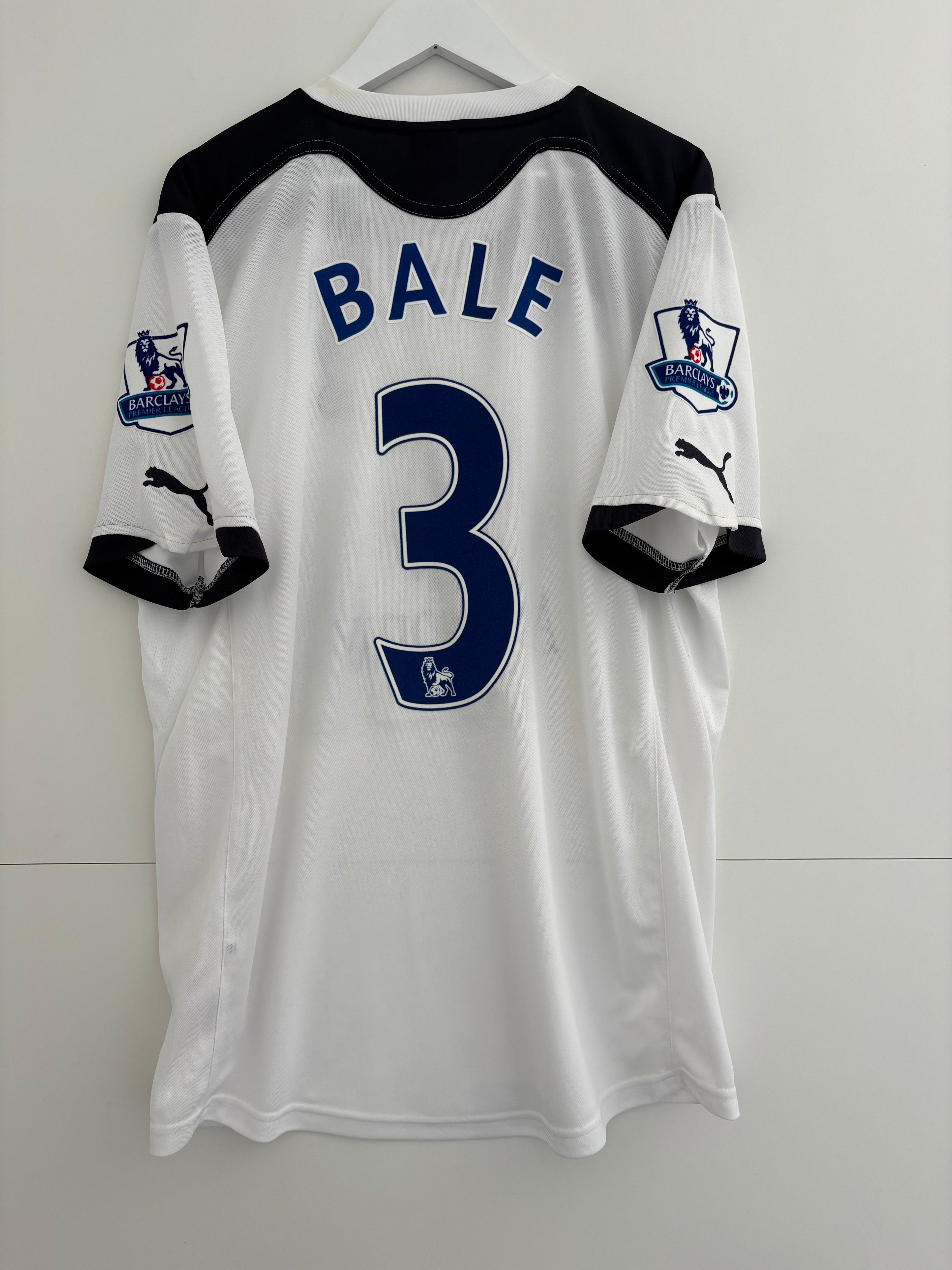 Tottenham 2010/11 Home Shirt - Bale 3 - Medium