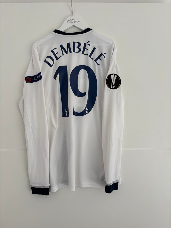 Tottenham 2015/16 Home Shirt - Dembélé 19 - Large