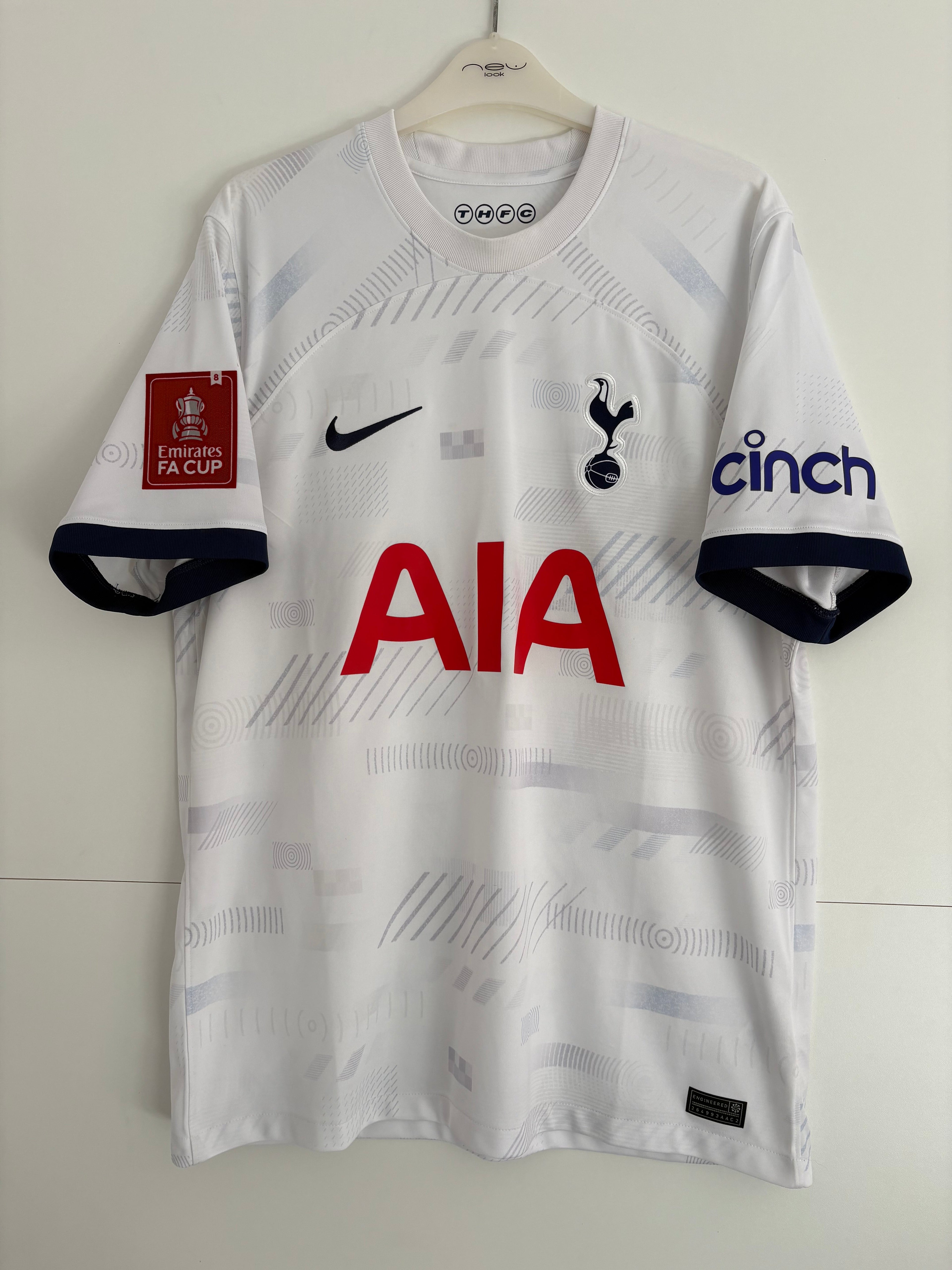 Tottenham 2023/24 Home Shirt - Bentancur 30 - Large