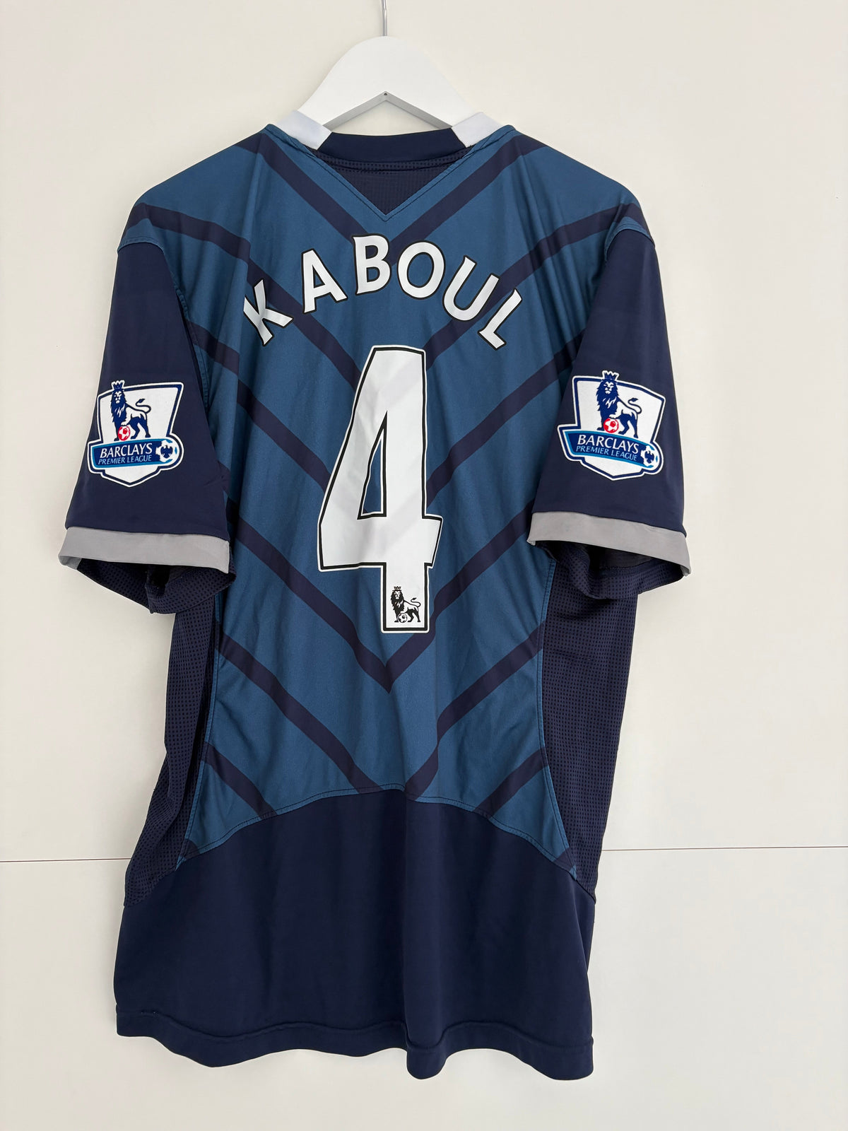 Tottenham 2012/13 Away Shirt - Kaboul 4 - Large