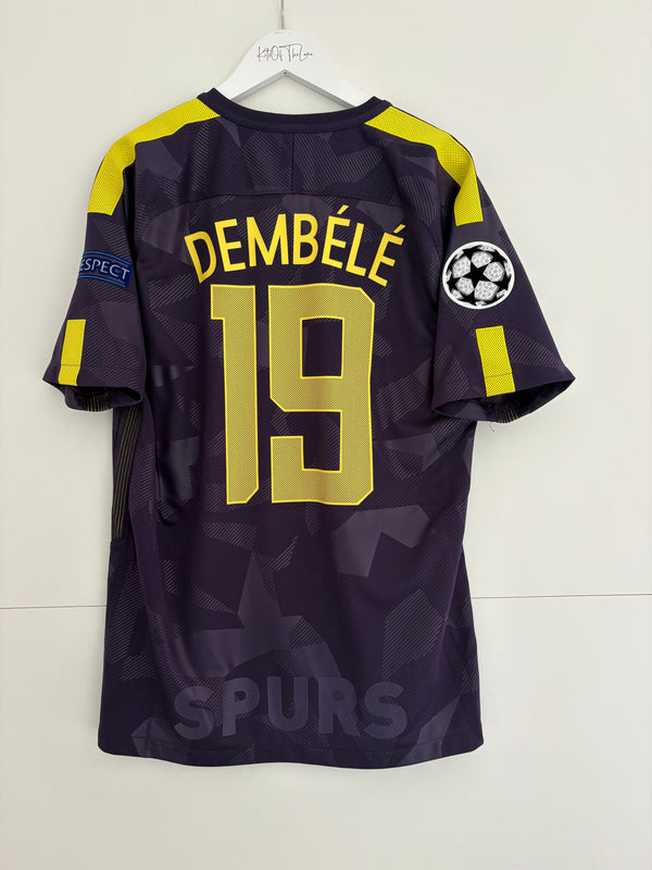 Tottenham 2017/18 Third Shirt - Dembélé 19 - Medium