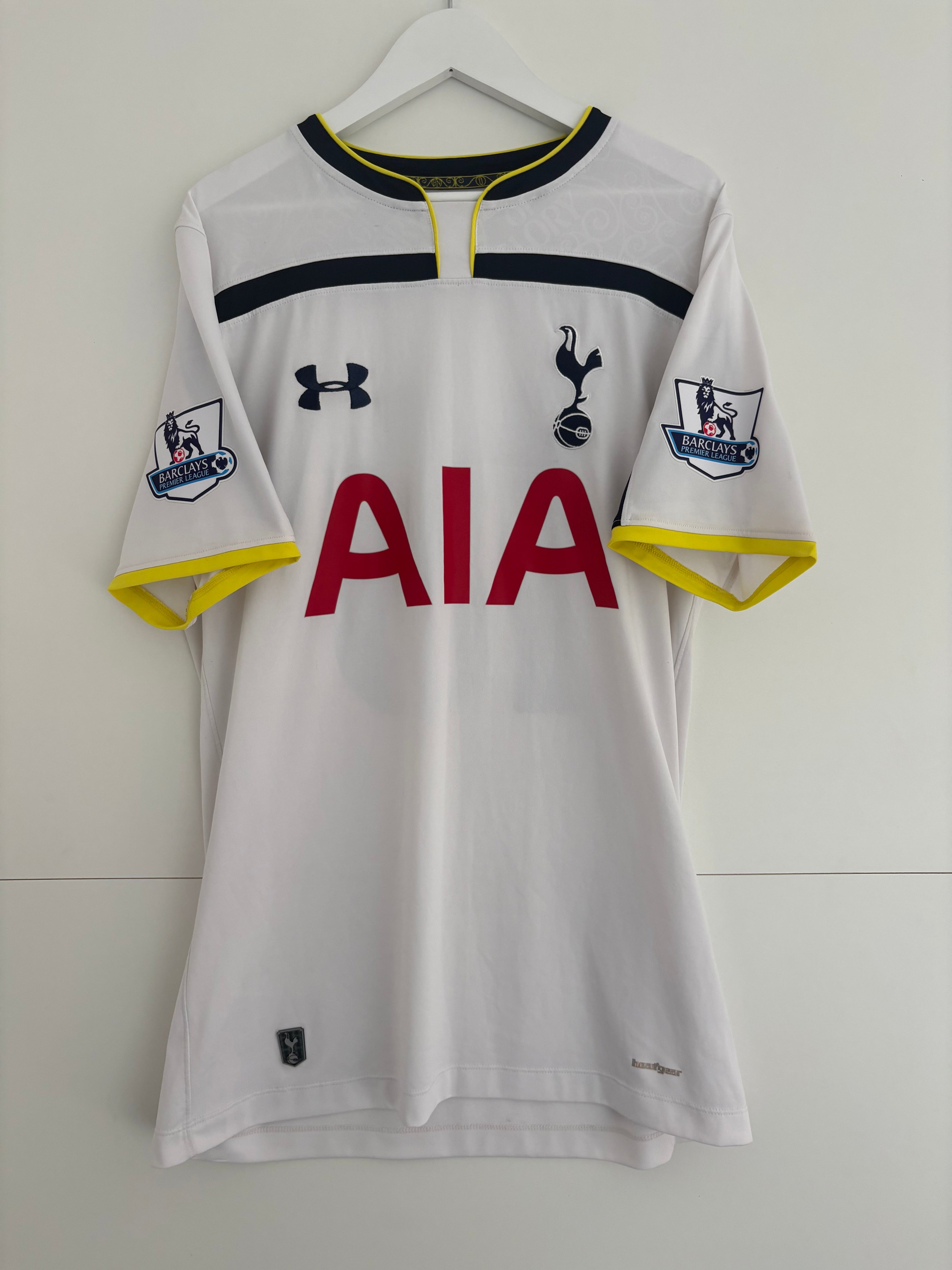 Tottenham 2014/15 Home Shirt - Kane 18 - Large
