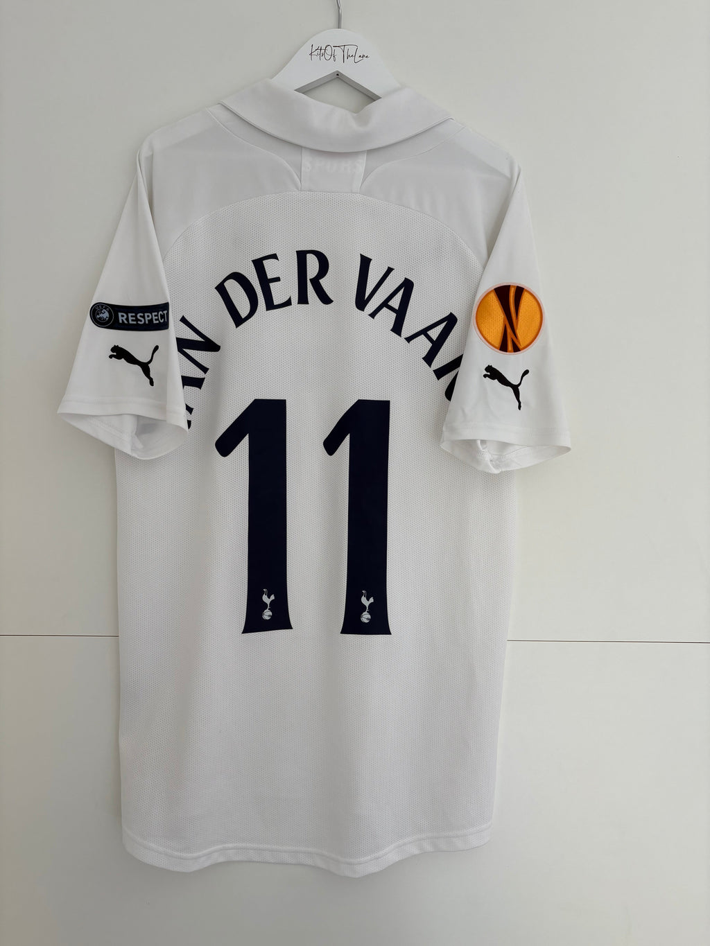 Tottenham 2011/12 Home Shirt - Van der Vaart 11 - Medium