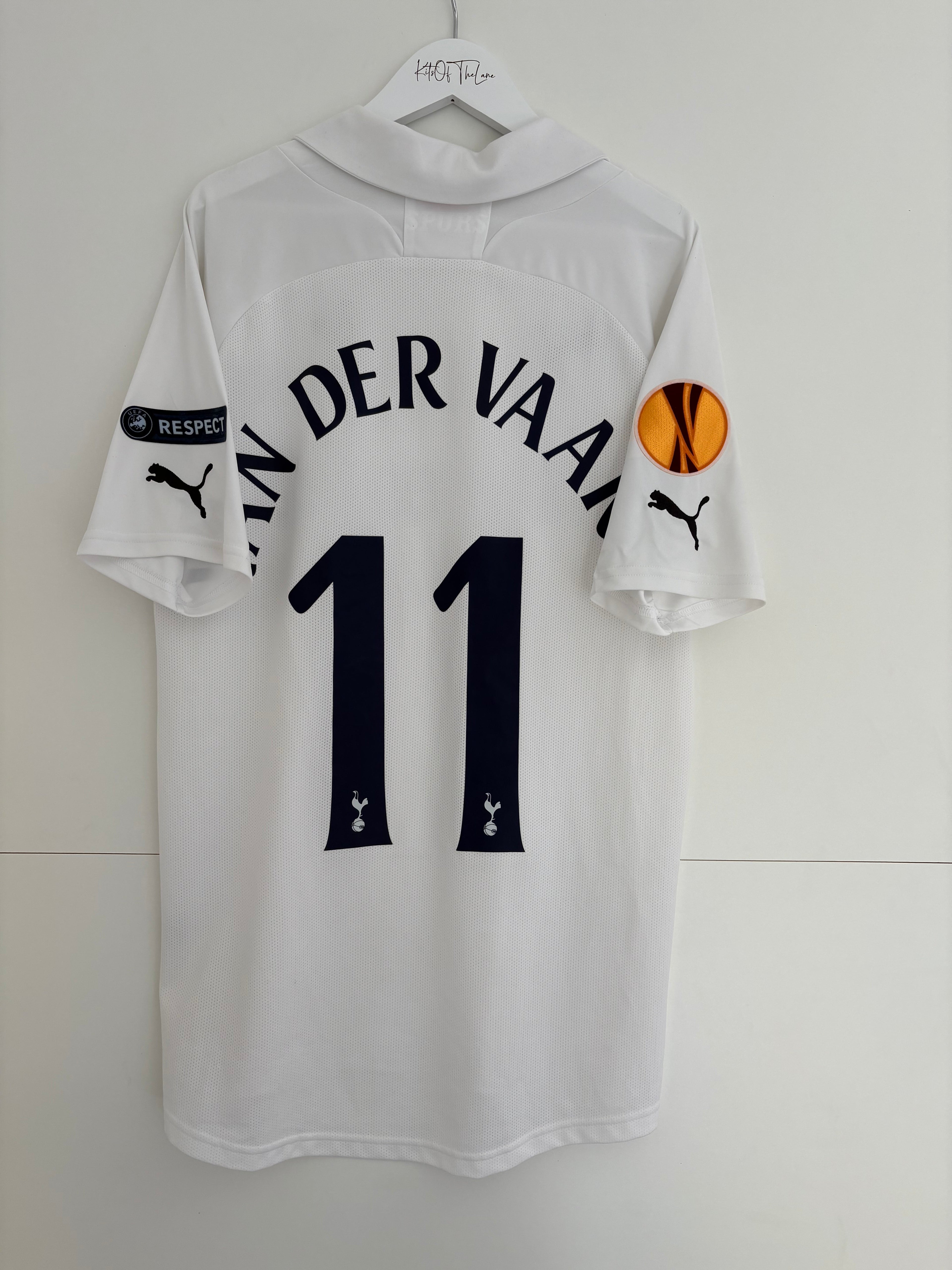 Tottenham 2011/12 Home Shirt - Van der Vaart 11 - Medium